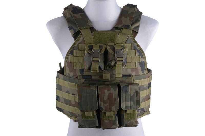 Kamizelka taktyczna GFC Plate Carrier - wz.93 Pantera PL Woodland