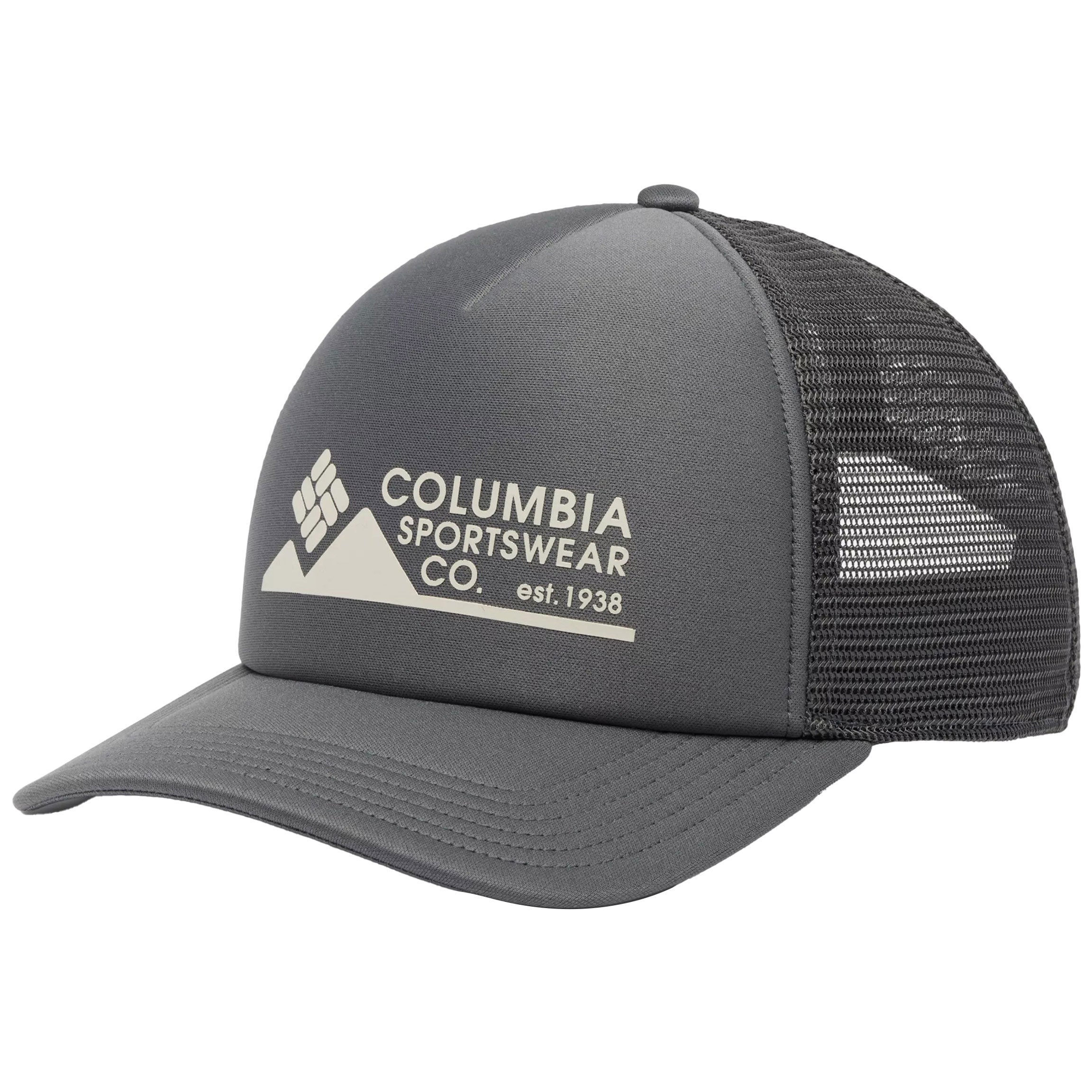 Бейсболка Columbia Camp Break Foam Trucker - Shark/Columbia Simple