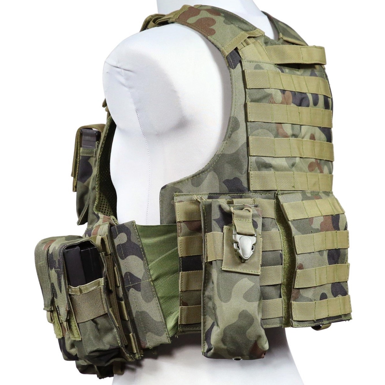 Kamizelka taktyczna GFC Tactical typu CIRAS Maritime - wz.93 Pantera PL Woodland