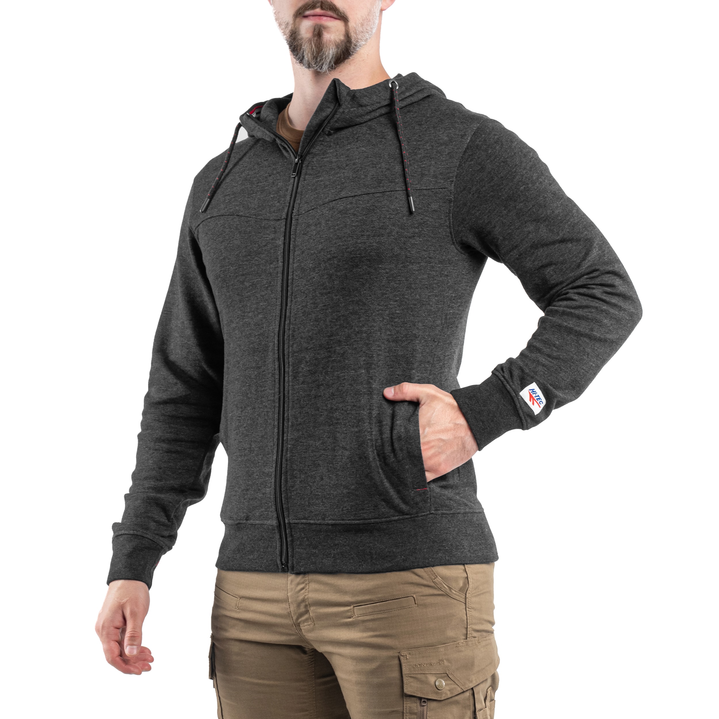 Bluza Hi-Tec Sabarin - Black Melange
