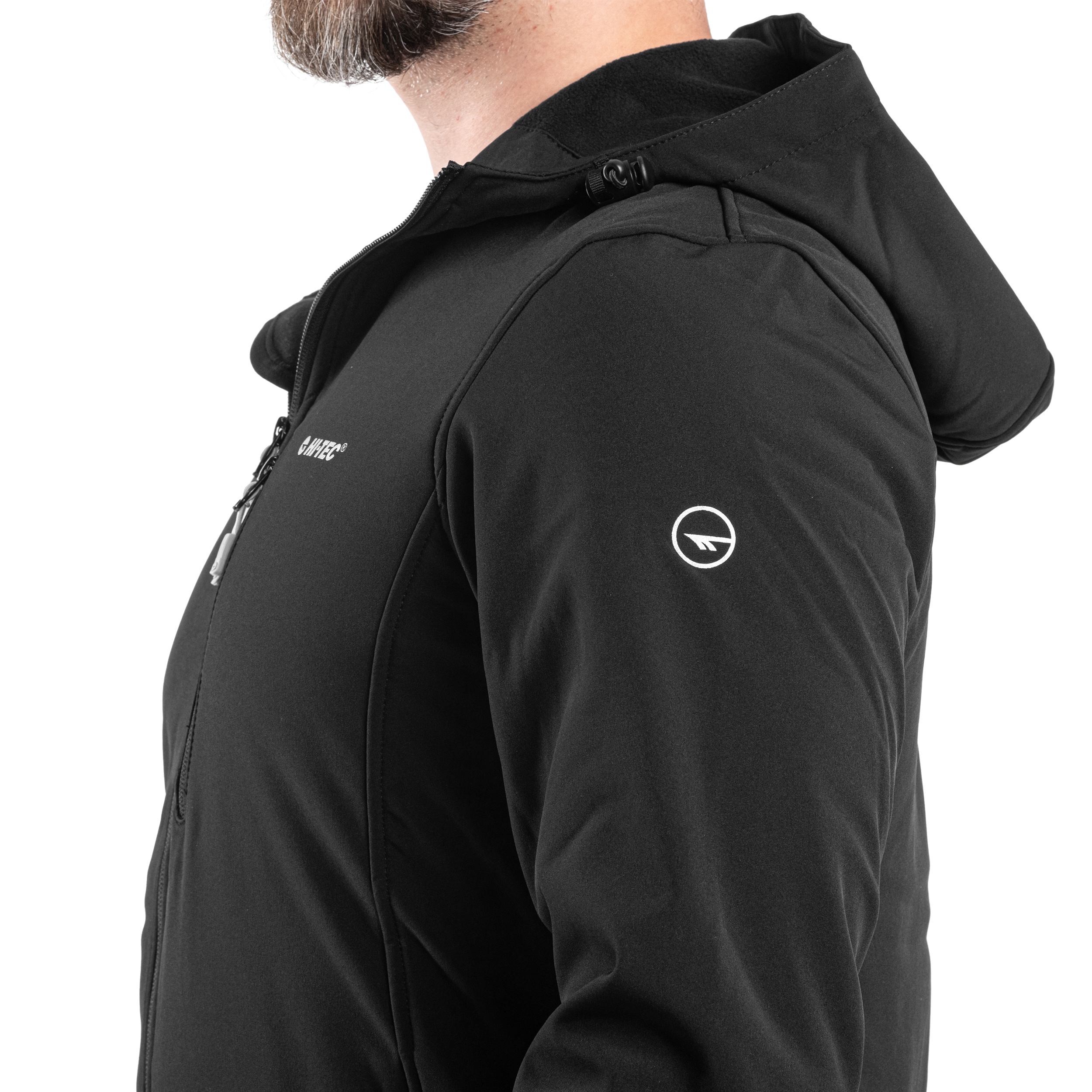 Kurtka Hi-Tec Softshell Caen - Black