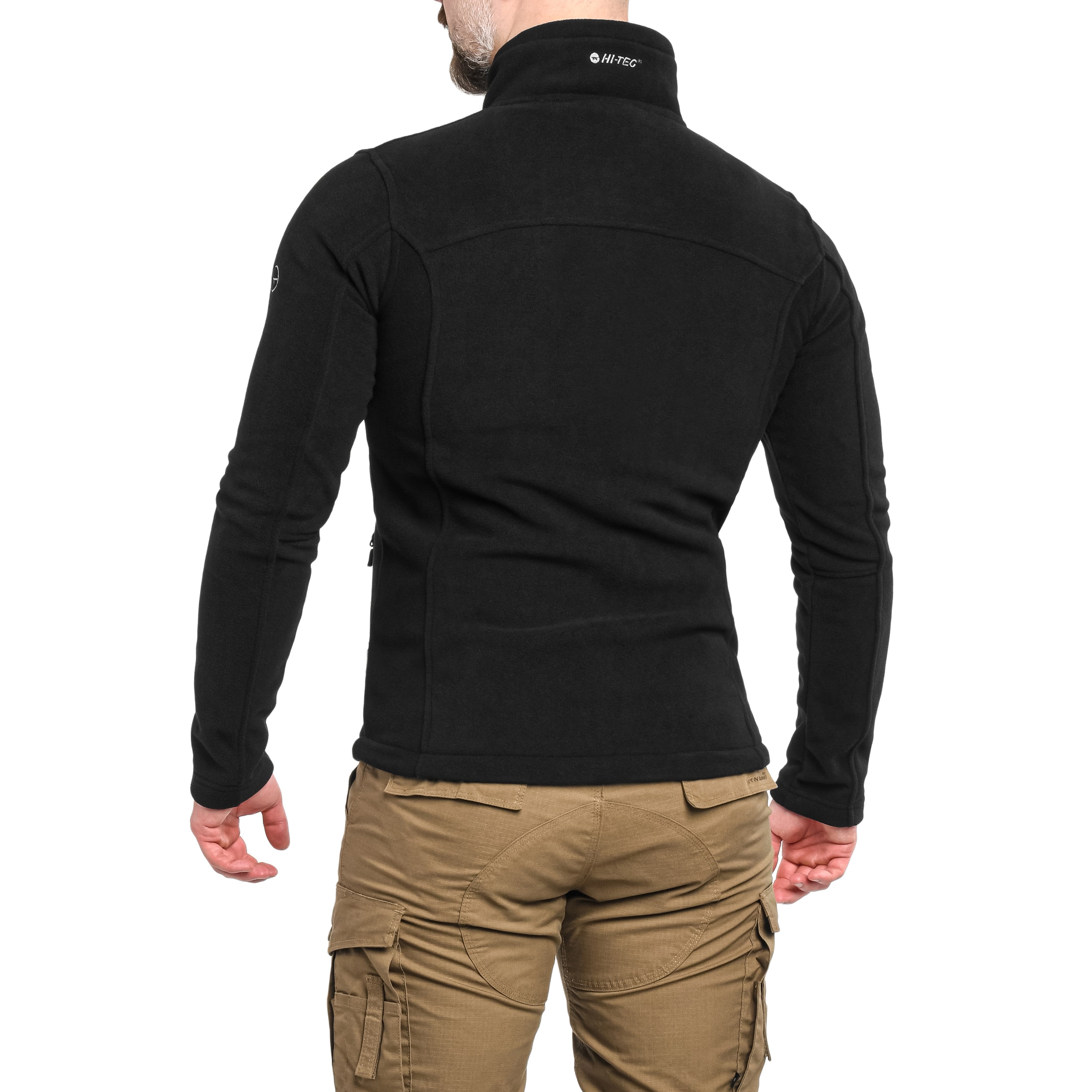 Флісова кофта Hi-Tec Monar - Black