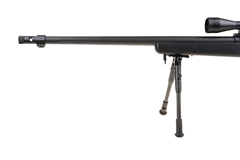Снайперська гвинтівка ASG з оптичним прицілом та сошкою