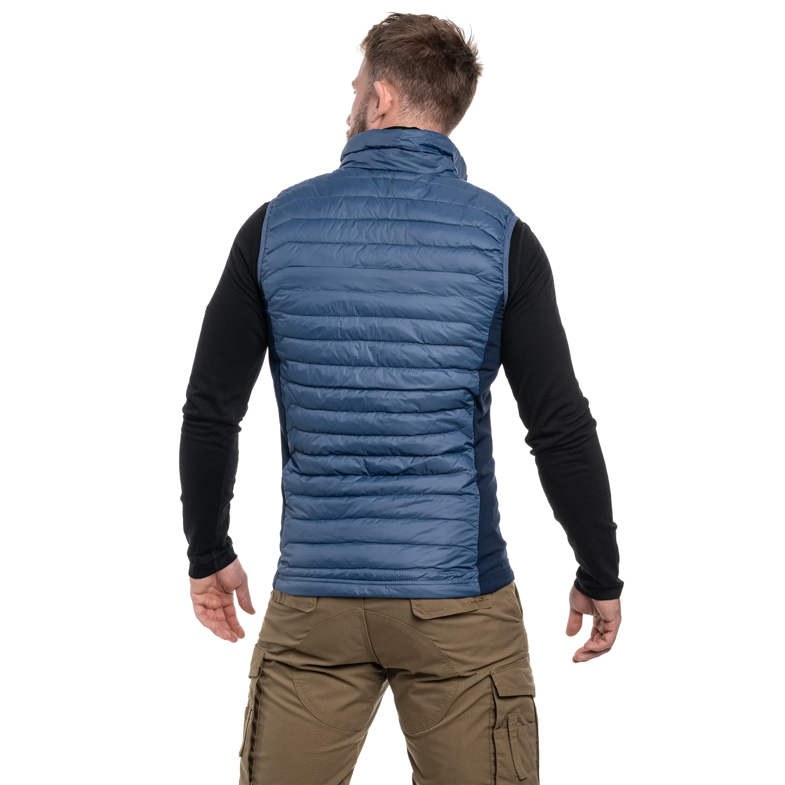 Bezrękawnik Columbia Powder Pass - Dark Mountain/Collegiate Navy