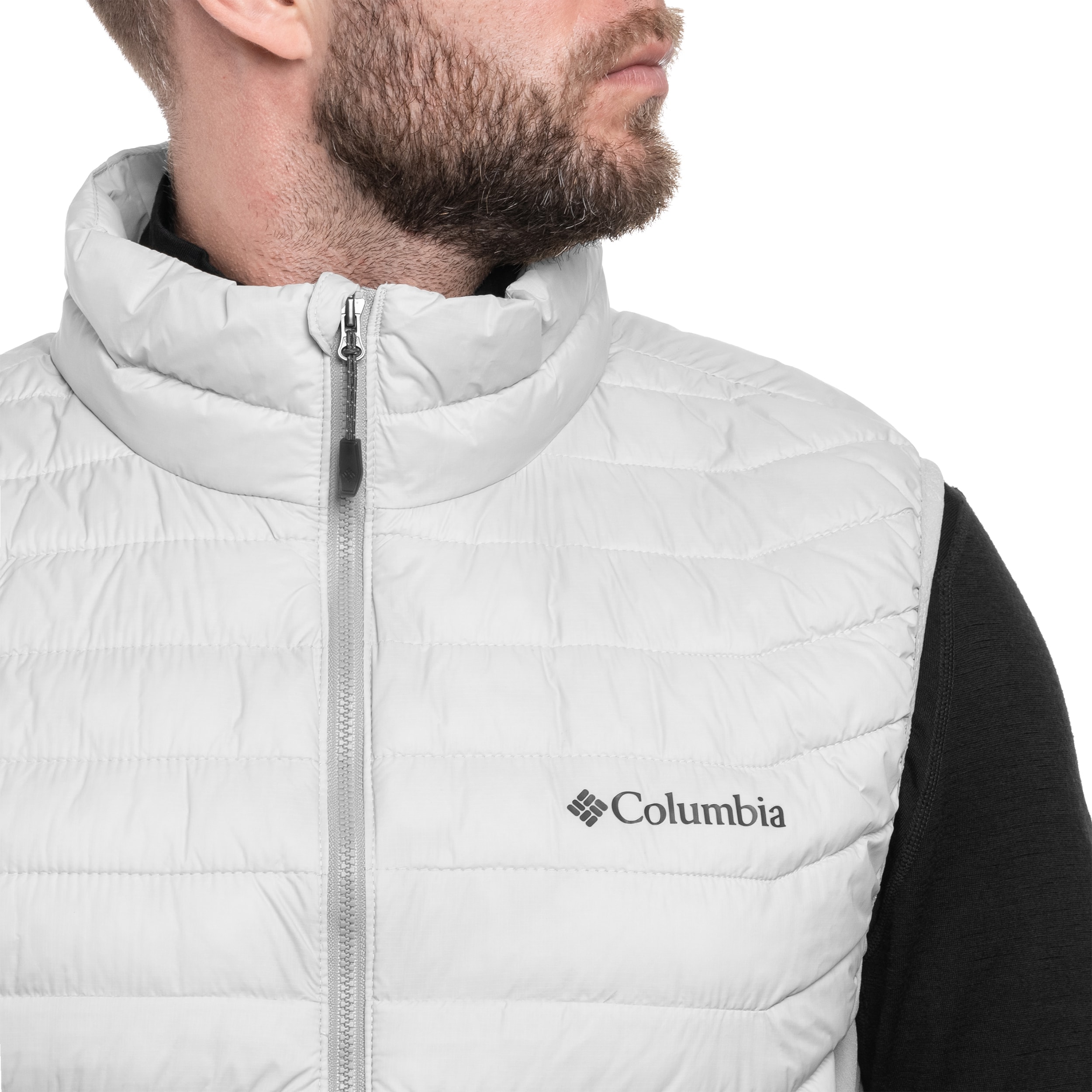 Bezrękawnik Columbia Powder Pass - Dark Stone/Flint Grey