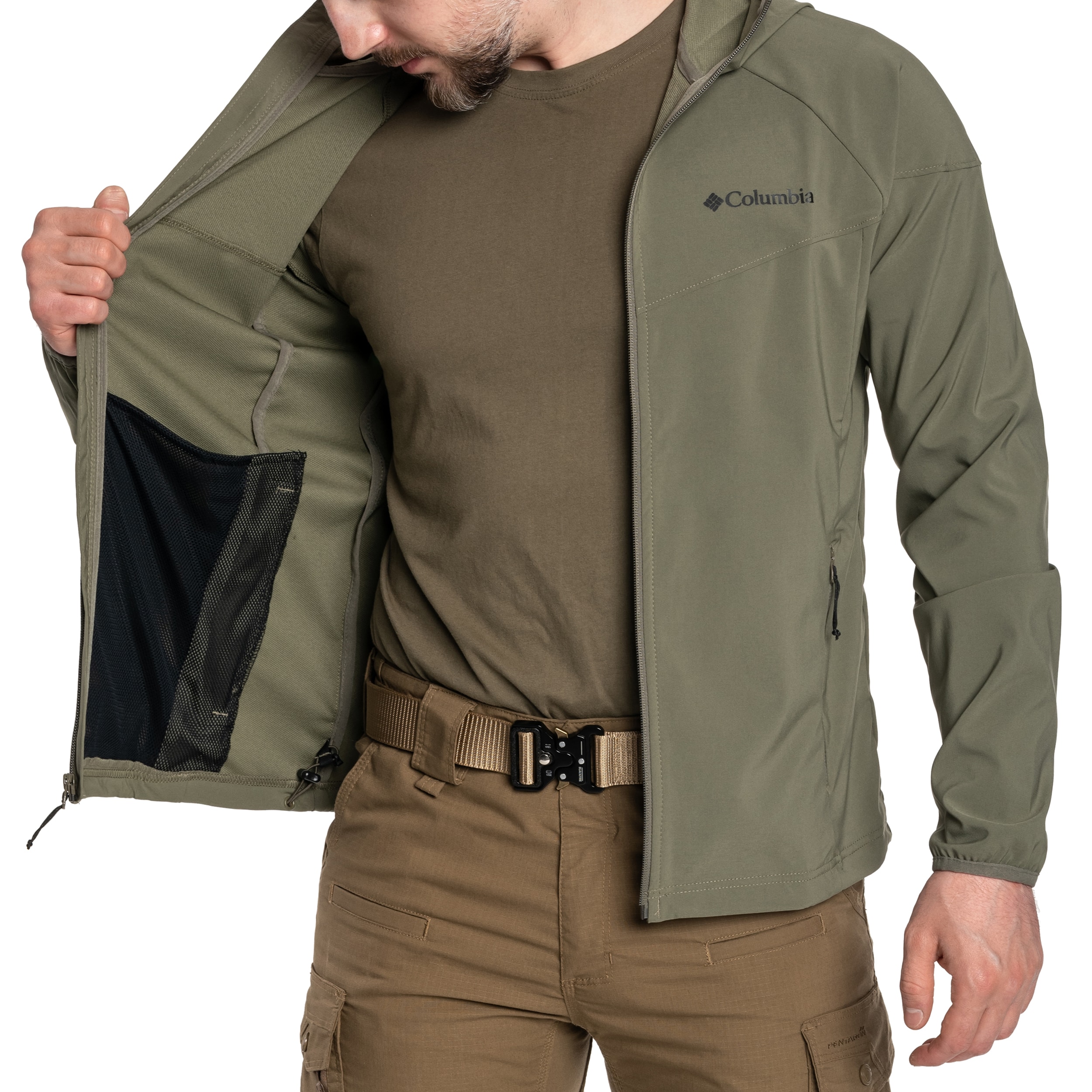 Kurtka Columbia Heather Canyon II - Stone Green