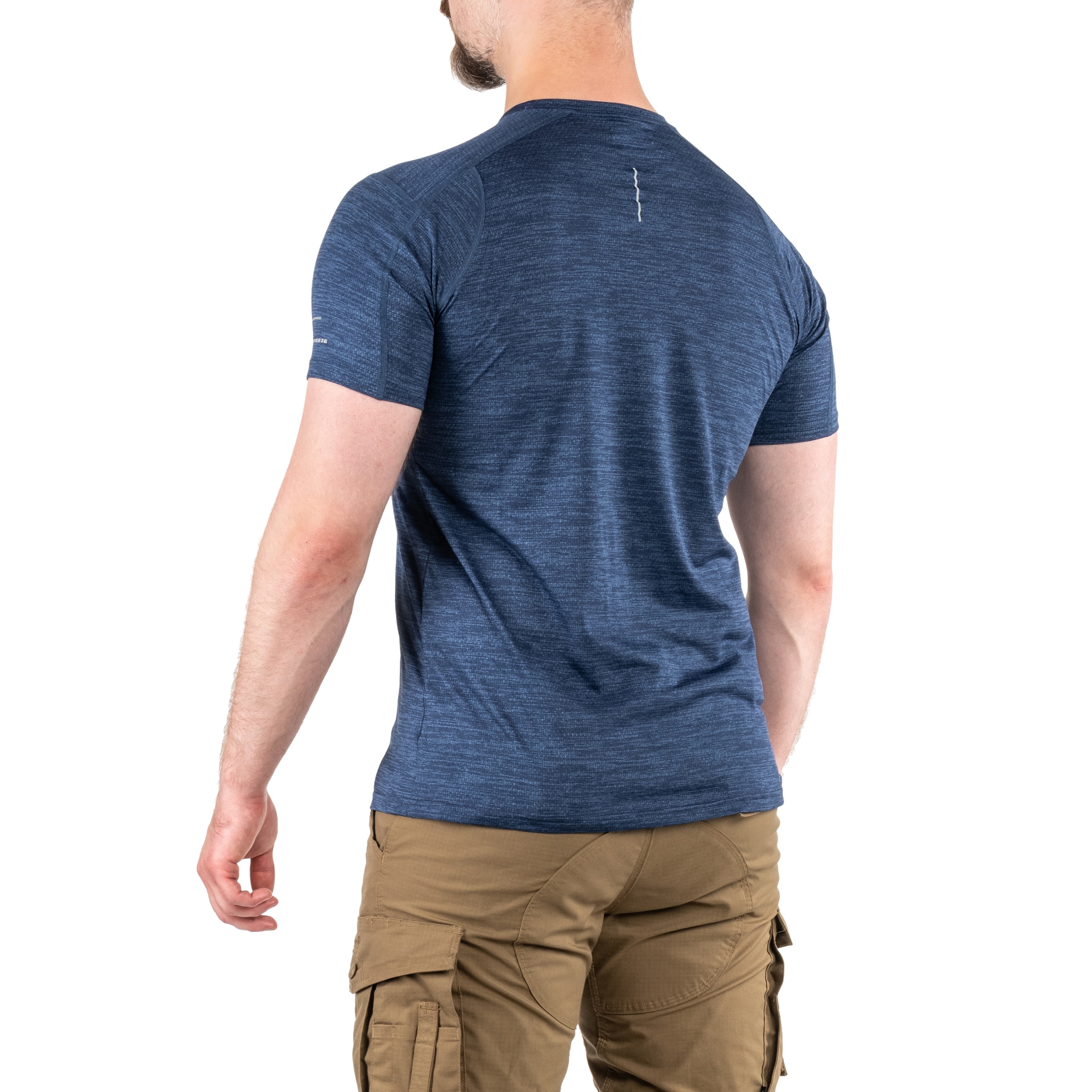 Koszulka termoaktywna Columbia Alpine Chill Zero Short Sleeve Crew - Collegiate Navy Heather
