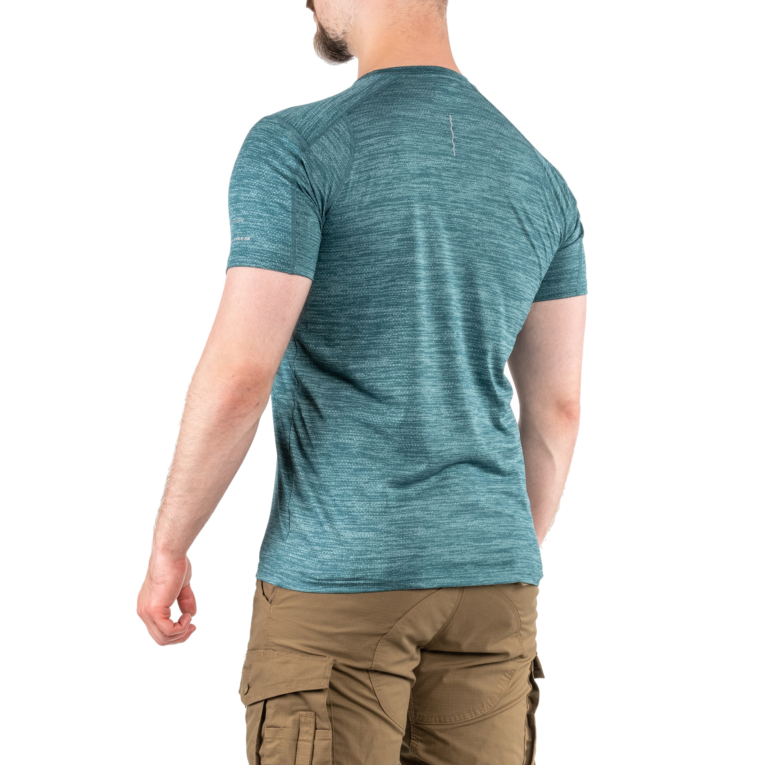 Koszulka termoaktywna Columbia Alpine Chill Zero Short Sleeve Crew - Cloudburst Heather
