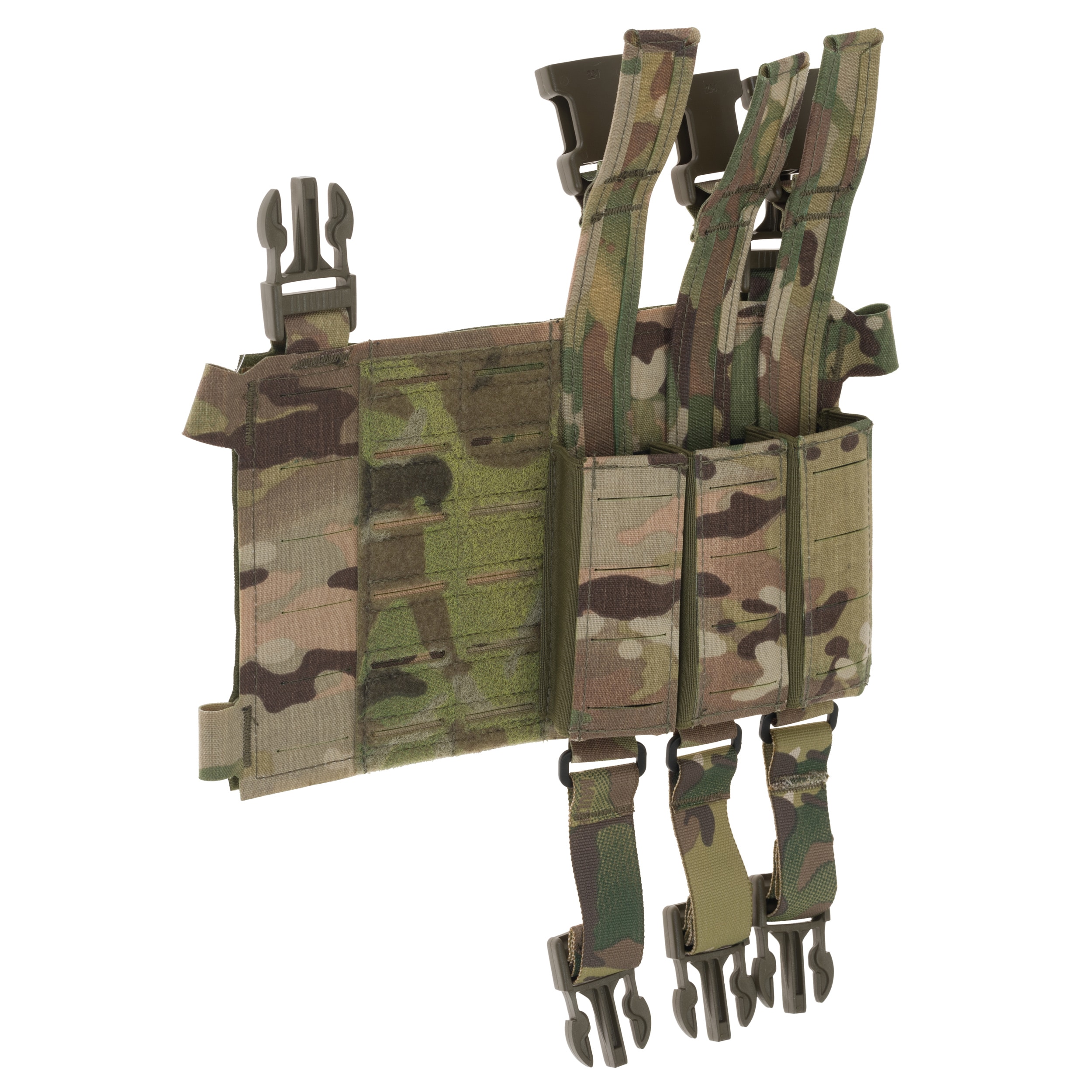 Ładownica Combat Lab Front Flap Chest Rig na magazynki pistoletowe - MultiCam