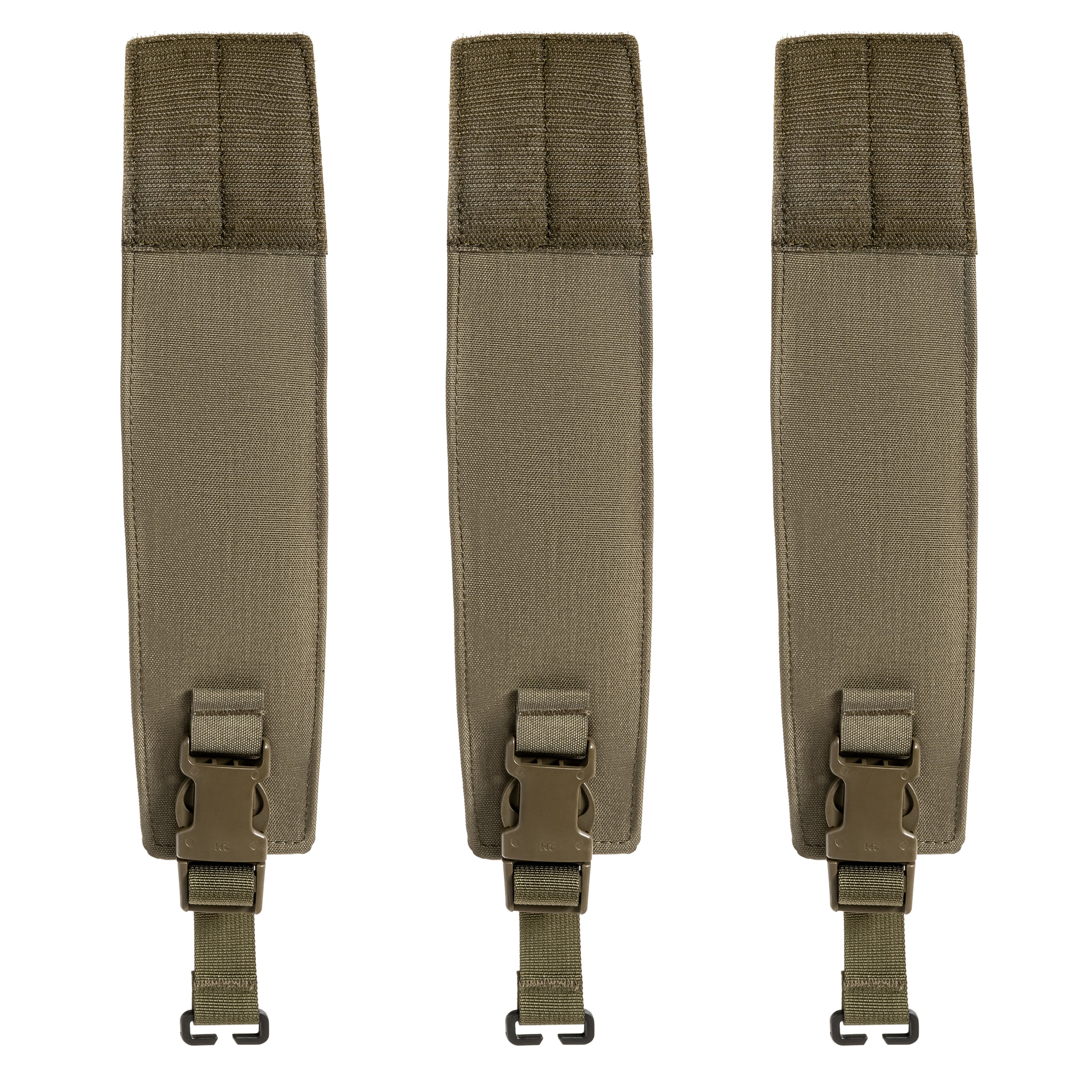 Zestaw trzech klap Combat Lab do potrójnej ładownicy Front Flap Chest Rig - Ranger Green