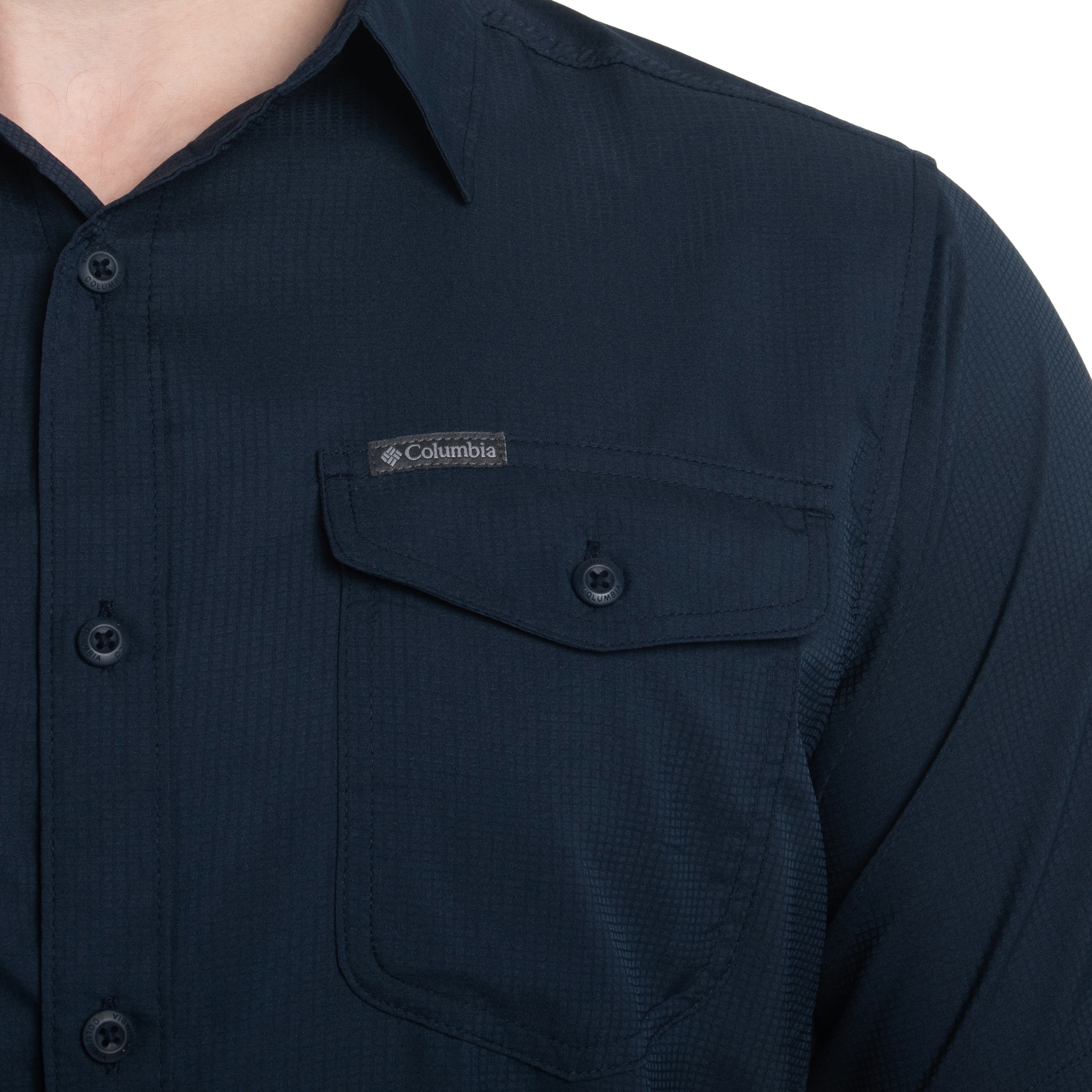 Koszula Columbia Utilizer II Solid Short Sleeve - Collegiate Navy