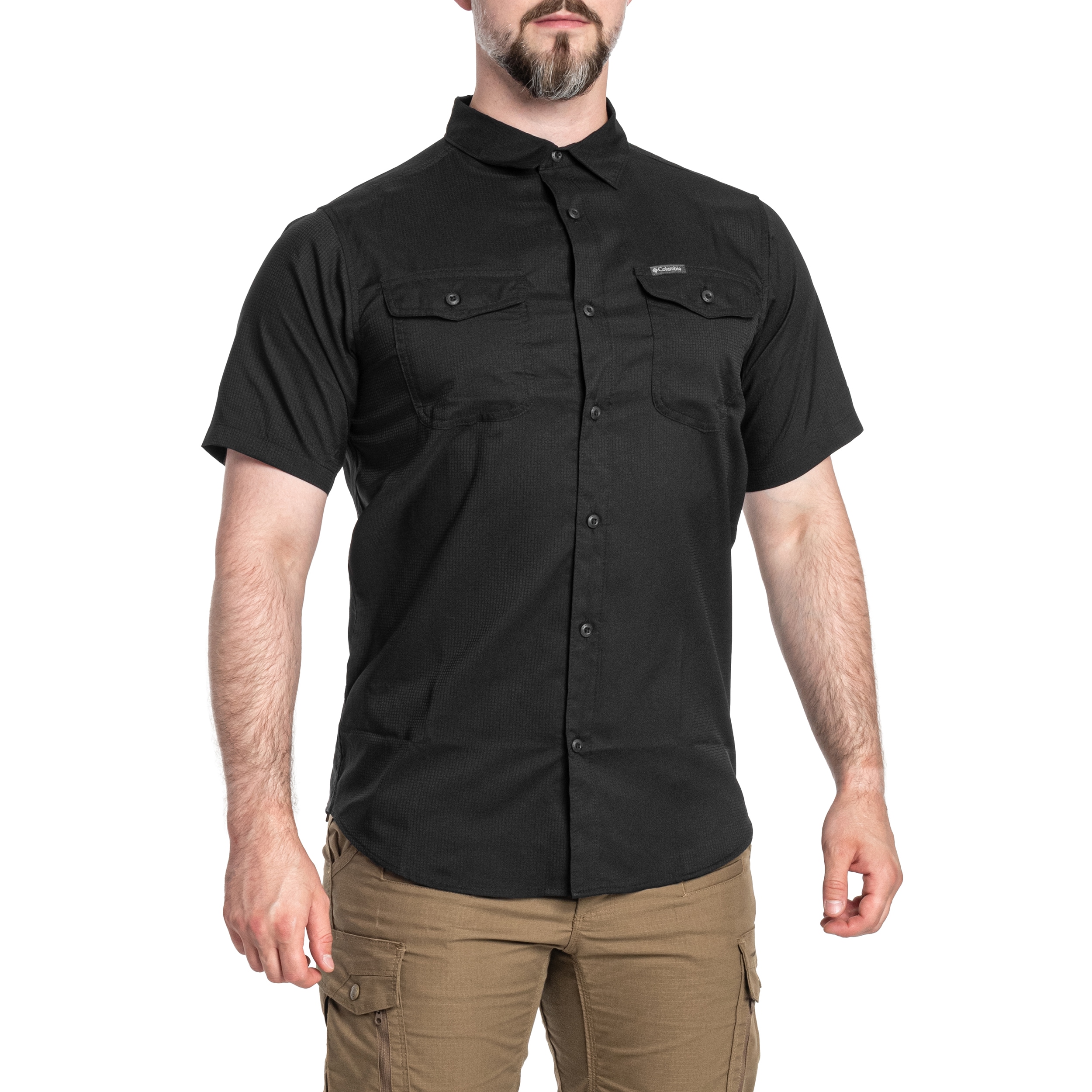 Сорочка Columbia Utilizer II Solid Short Sleeve - Black