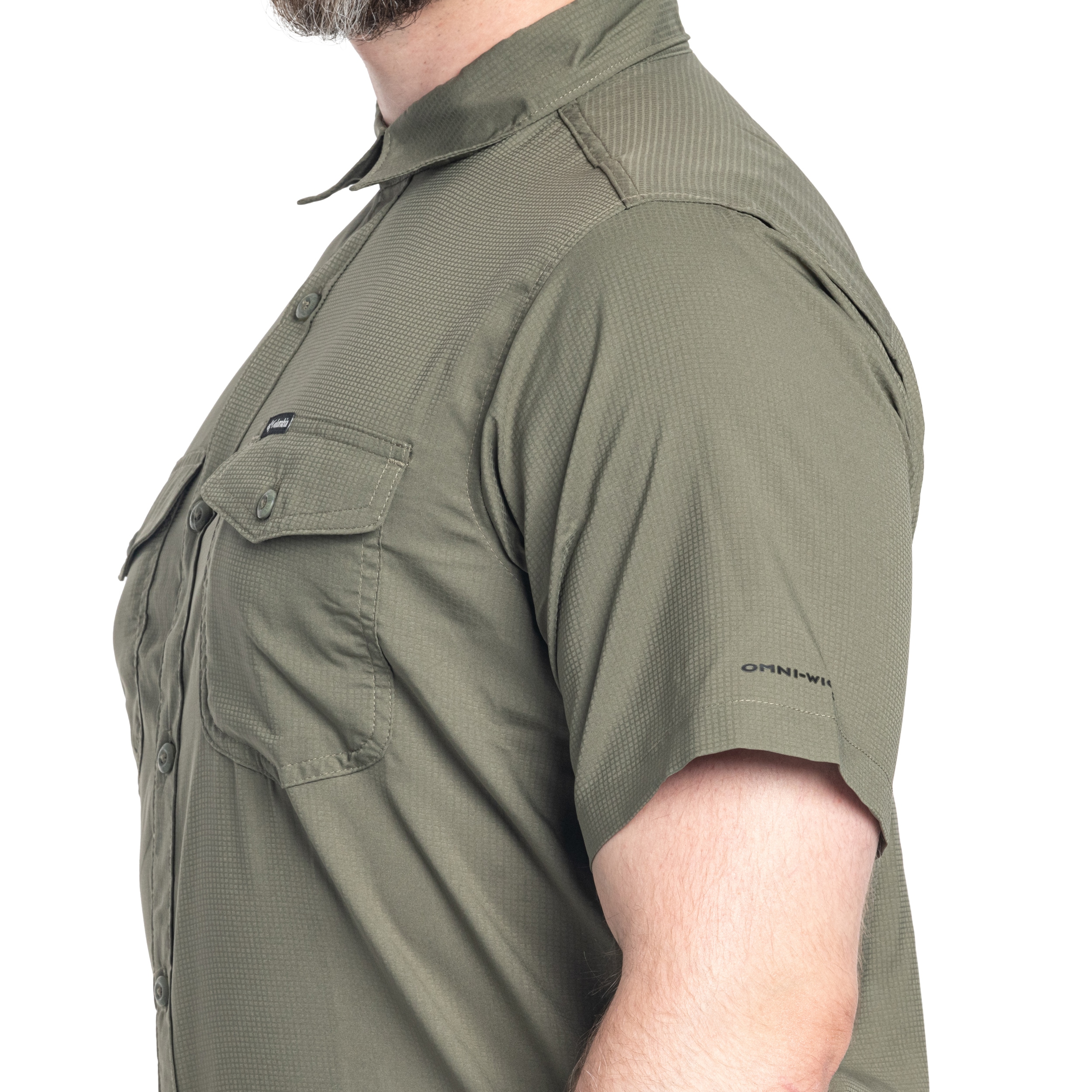 Koszula Columbia Utilizer II Solid Short Sleeve - Stone Green