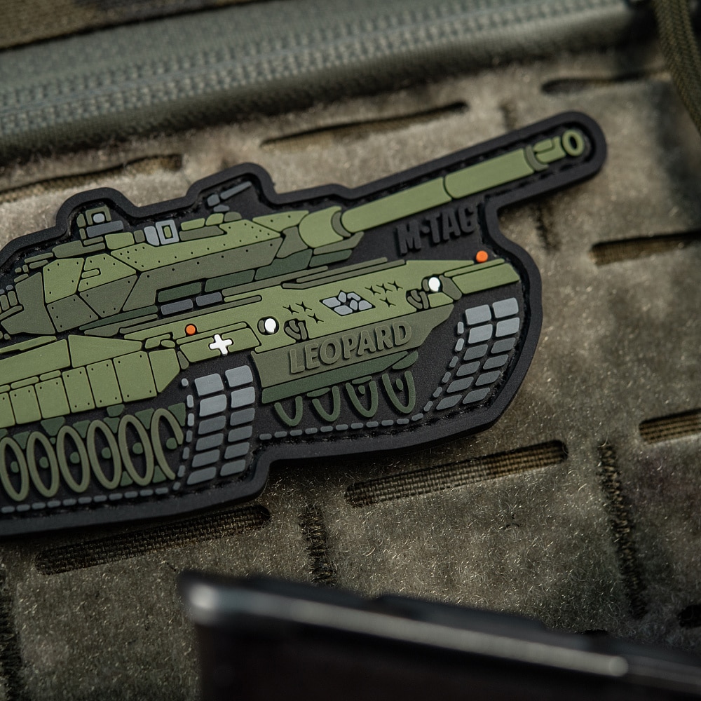 Нашивка M-Tac Leopard 2 3D PVC - Olive