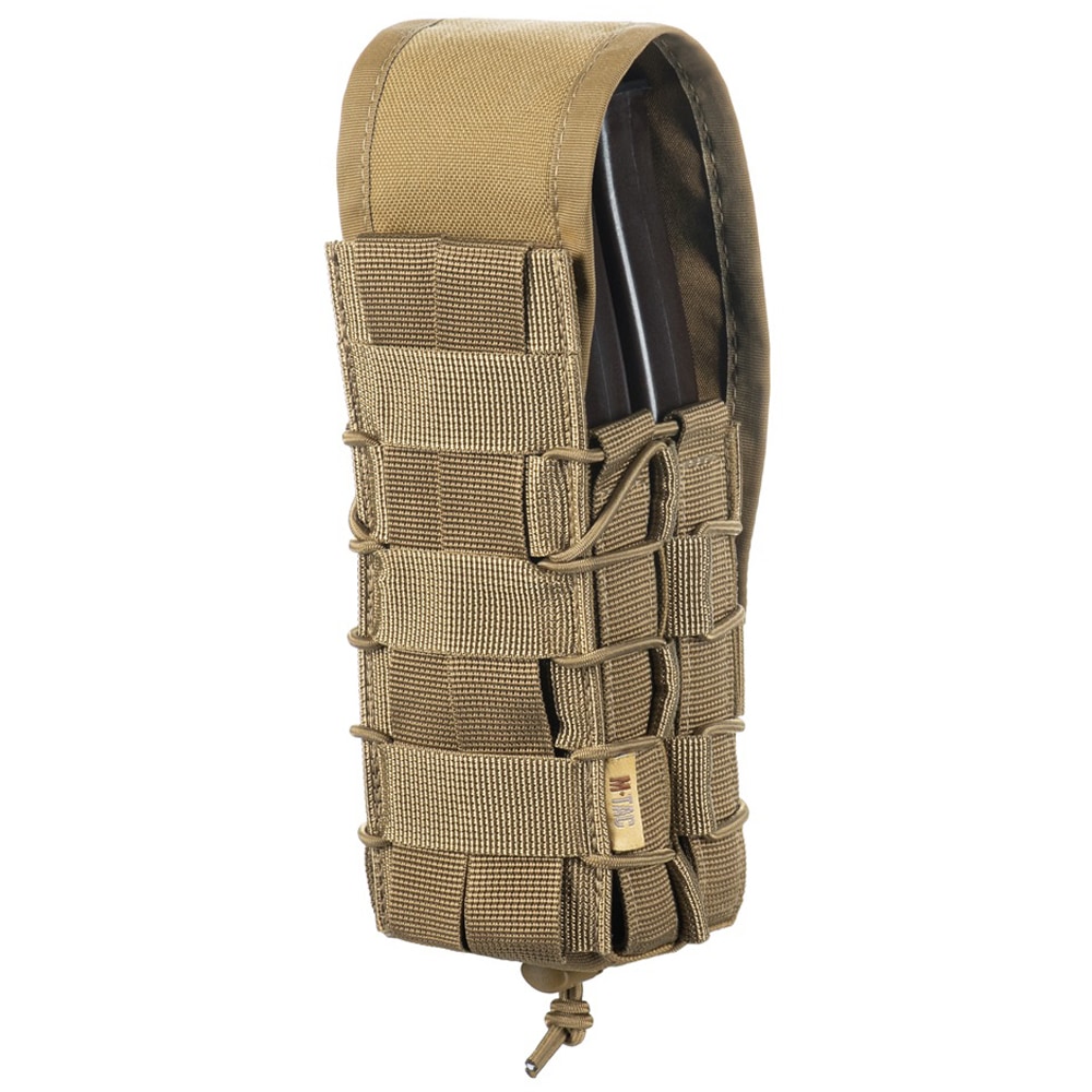 Podwójna ładownica M-Tac z klapą na magazynki duże - Coyote