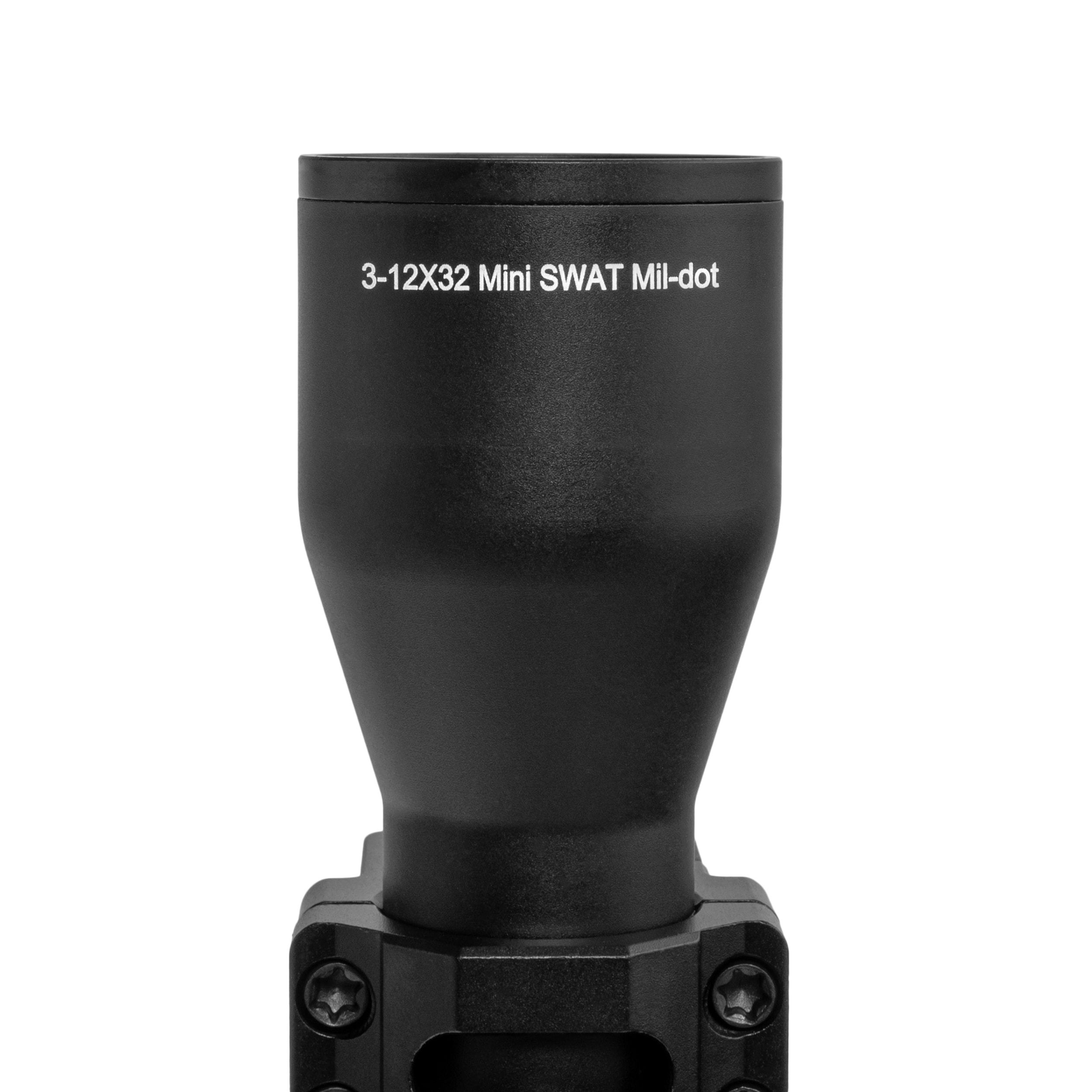 Luneta celownicza UTG  3-12X32 BugBuster Mil-Dot Dovetail