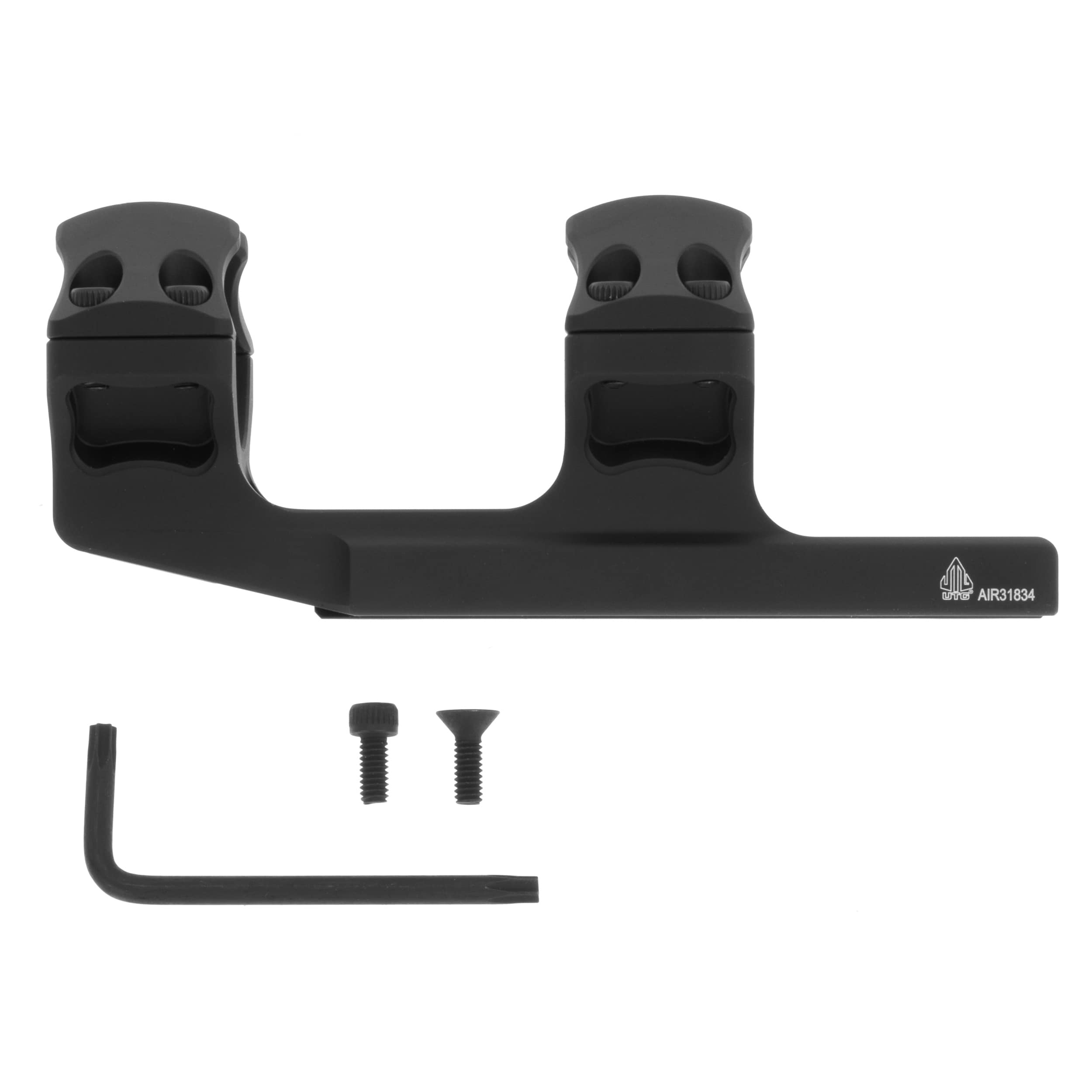 Montaż UTG jednoczęściowy Accu-Sync Medium Profile 30 mm Picatinny Offset 34 mm - Black