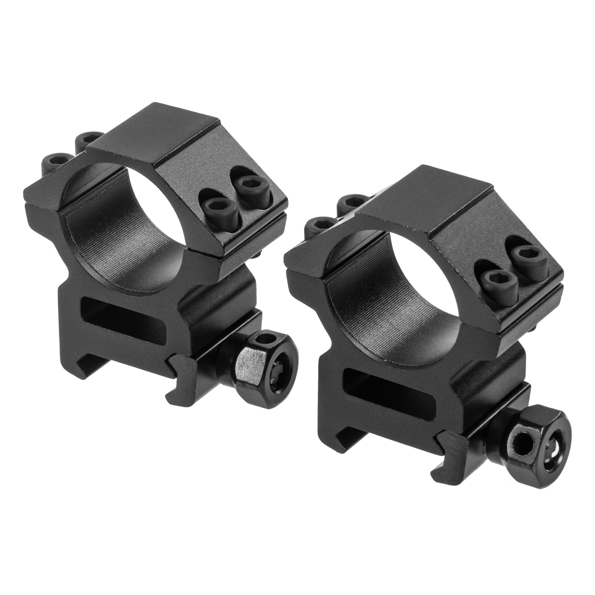 Montaż UTG 2-częściowy średni Profile Scope Hex Thumb Nut Picatinny 1