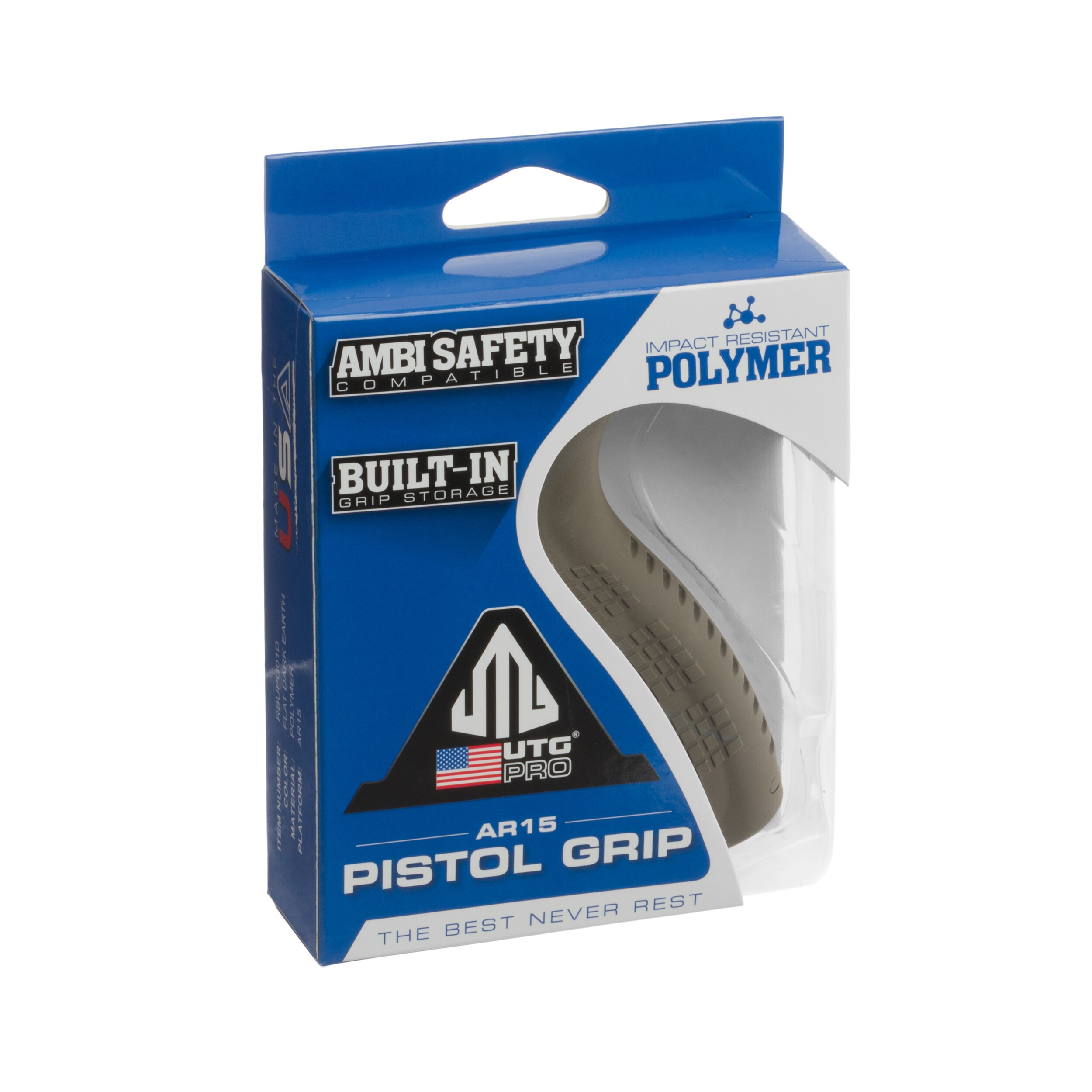 Chwyt pistoletowy UTG Pro do karabinków AR-15 - Flat Dark Earth