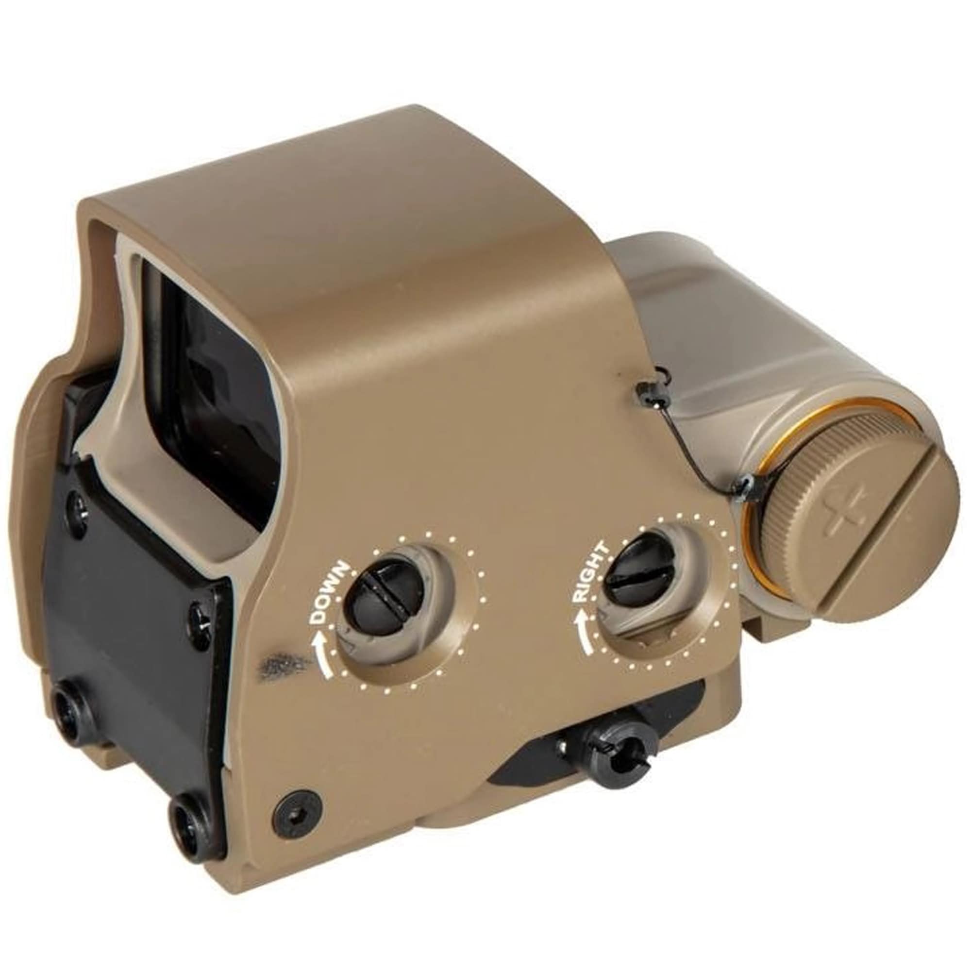Celownik kolimatorowy JJ Airsoft XPS 3-2 + Magnifier G43 3x - Tan