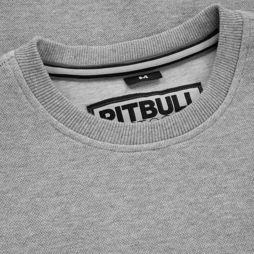 Bluza Pitbull West Coast Crewneck Pique Small Logo - Grey