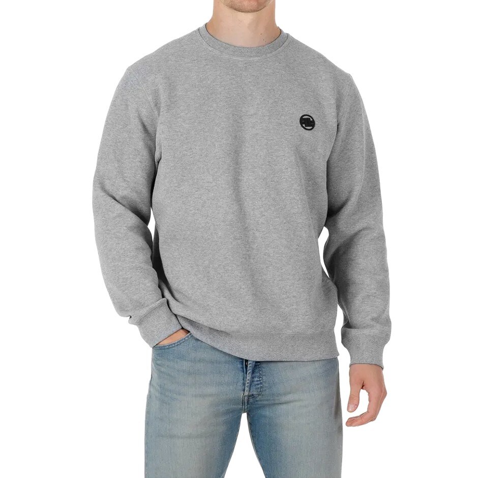 Bluza Pitbull Crewneck Pique Small Logo - Grey