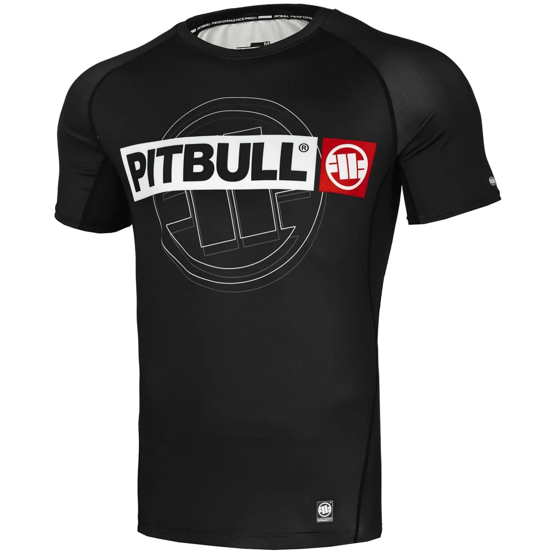 Термоактивна футболка Pitbull West Coast Rashguard Hilltop Sports II - Black