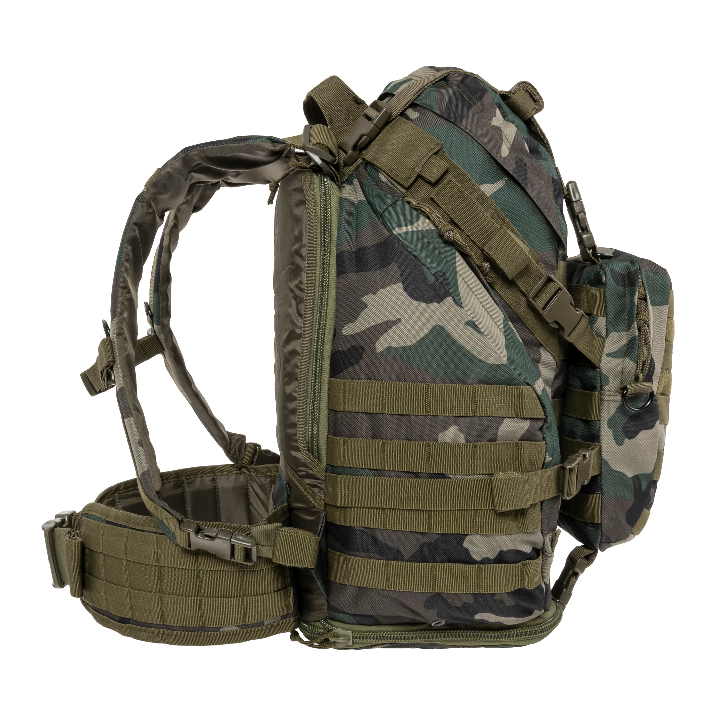 Plecak Camo Military Gear Overloard 60 l - Woodland