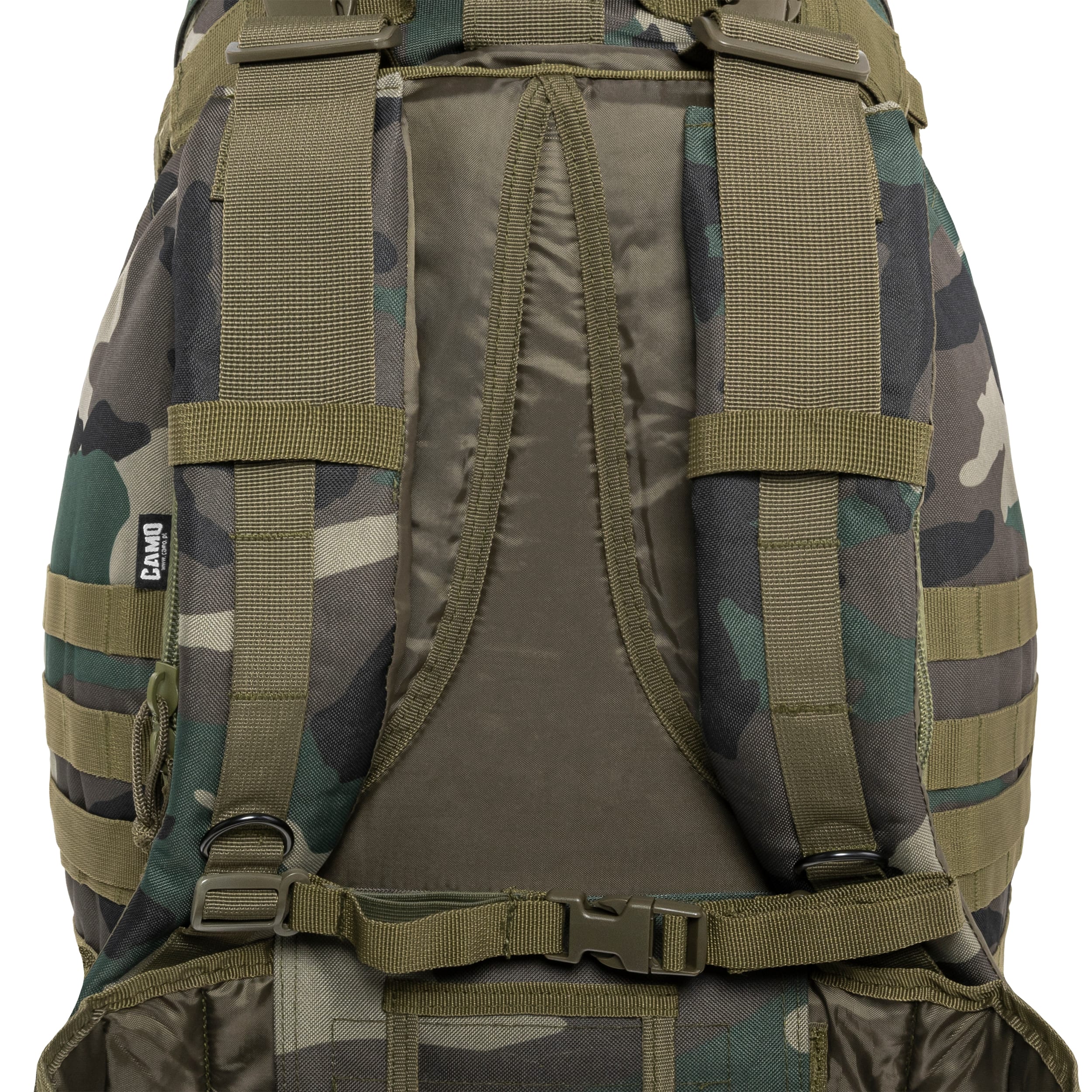 Plecak Camo Military Gear Overloard 60 l - Woodland