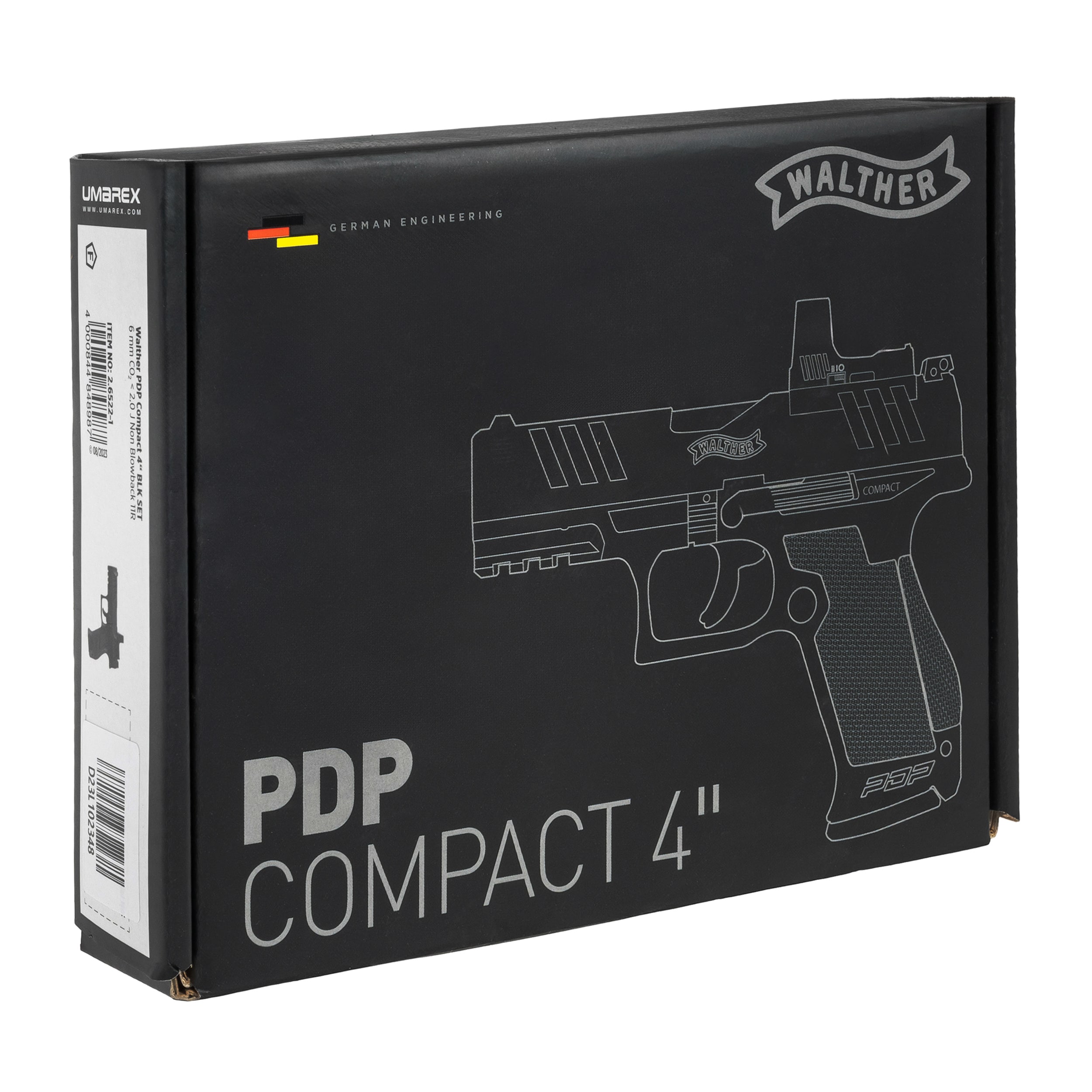 Пістолет ASG CO2 Walther PDP Compact 4