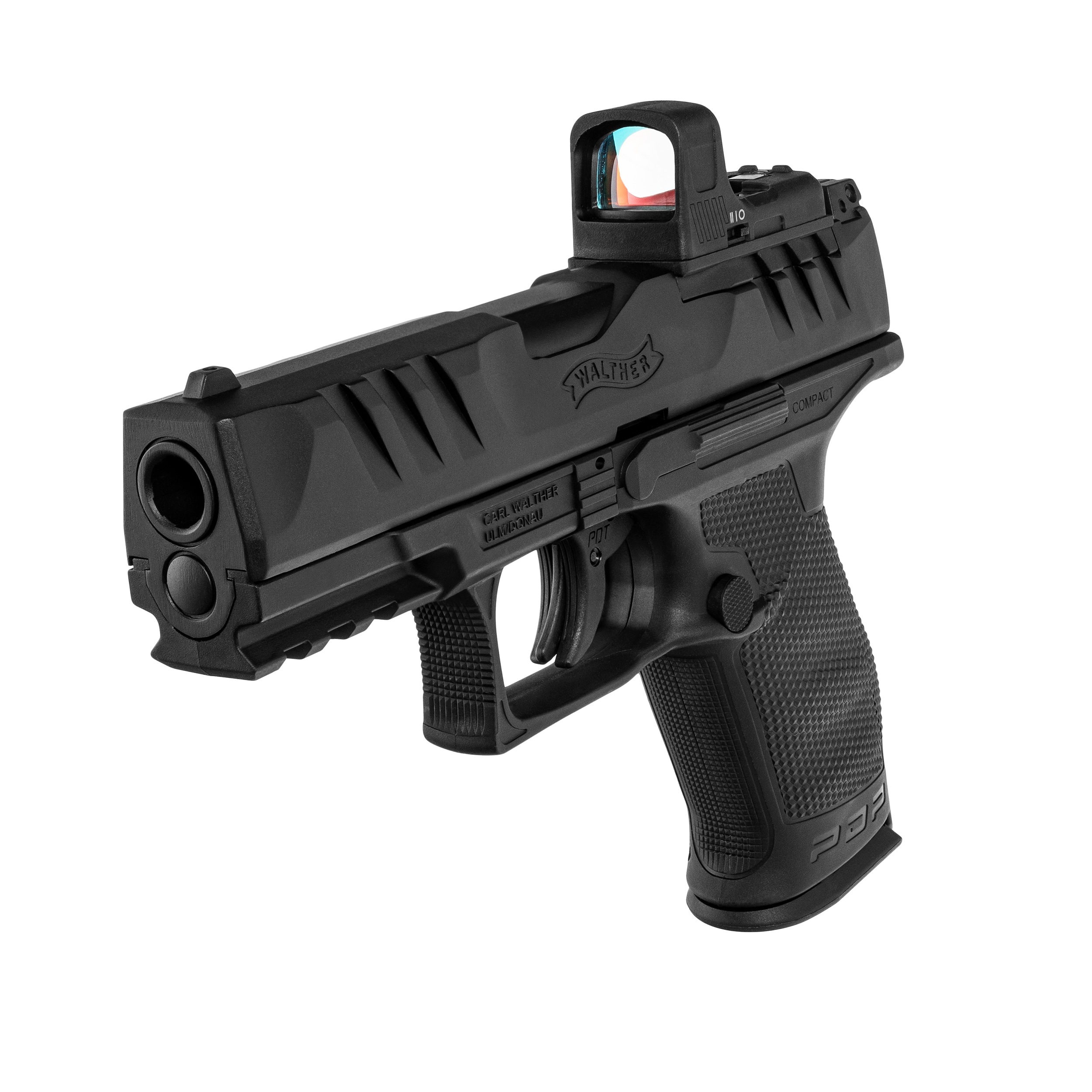 Wiatrówka Walther PDP Compact Set 4,5 mm - Black