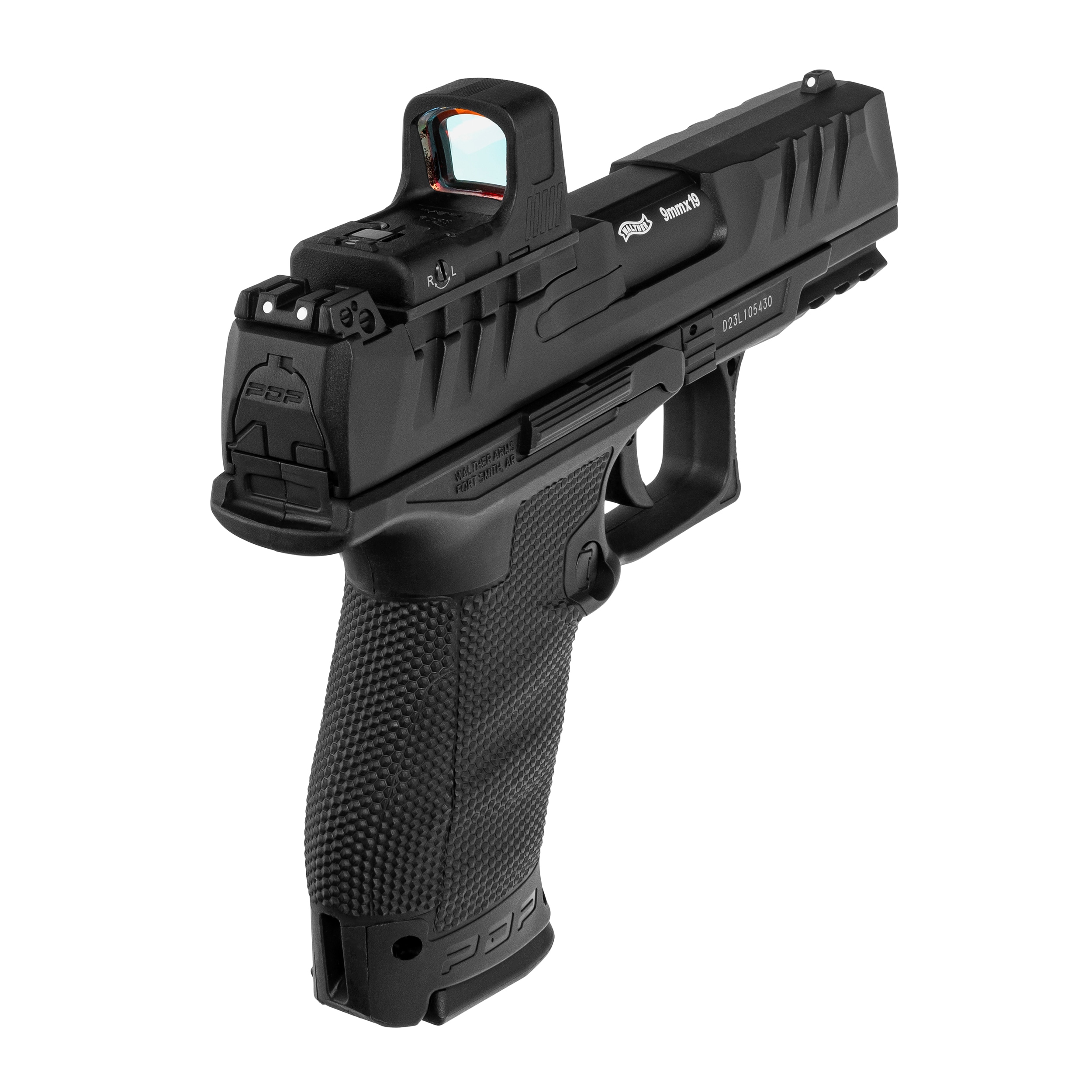 Wiatrówka Walther PDP Compact Set 4,5 mm - Black