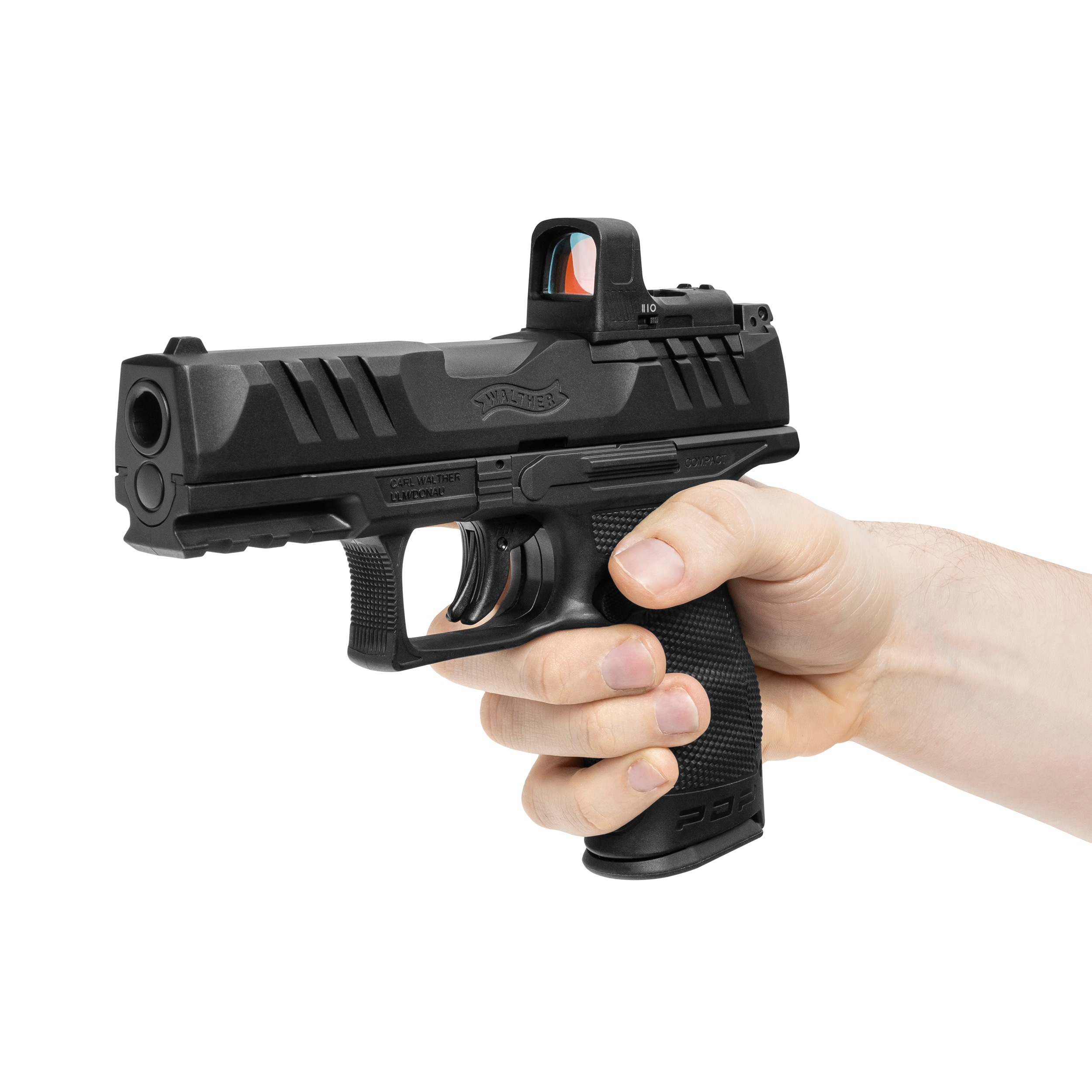 Wiatrówka Walther PDP Compact Set 4,5 mm - Black