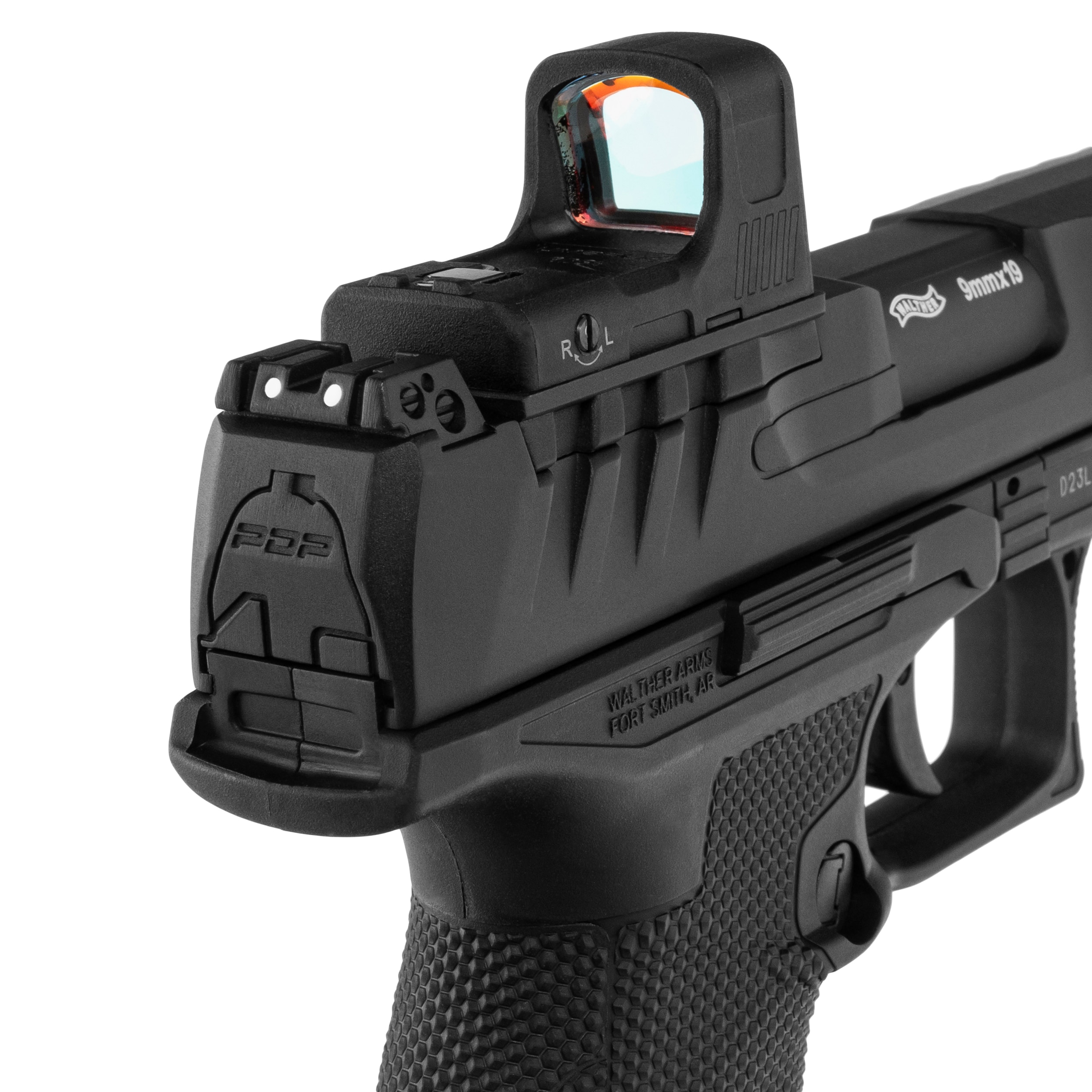 Wiatrówka Walther PDP Compact Set 4,5 mm - Black