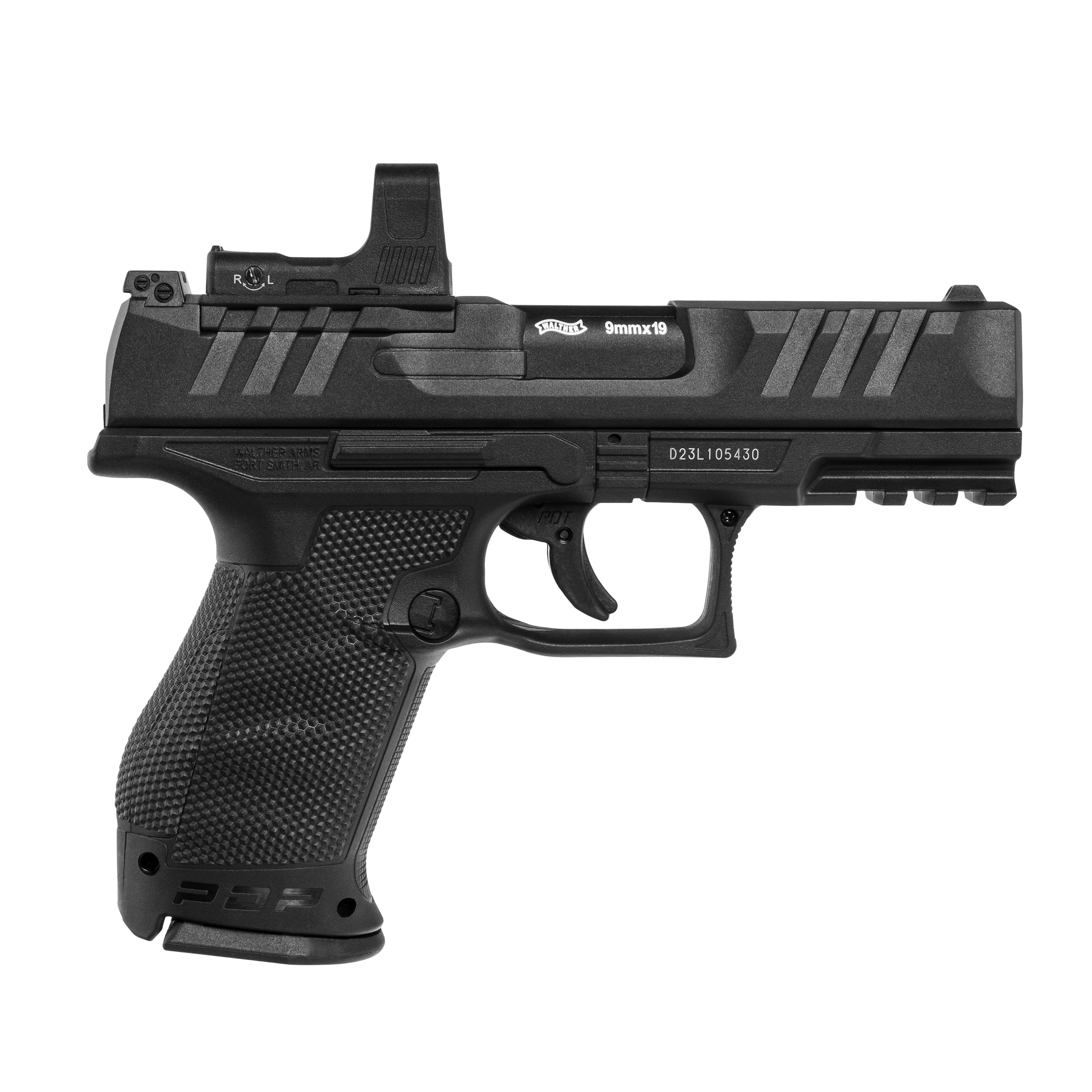 Wiatrówka Walther PDP Compact Set 4,5 mm - Black