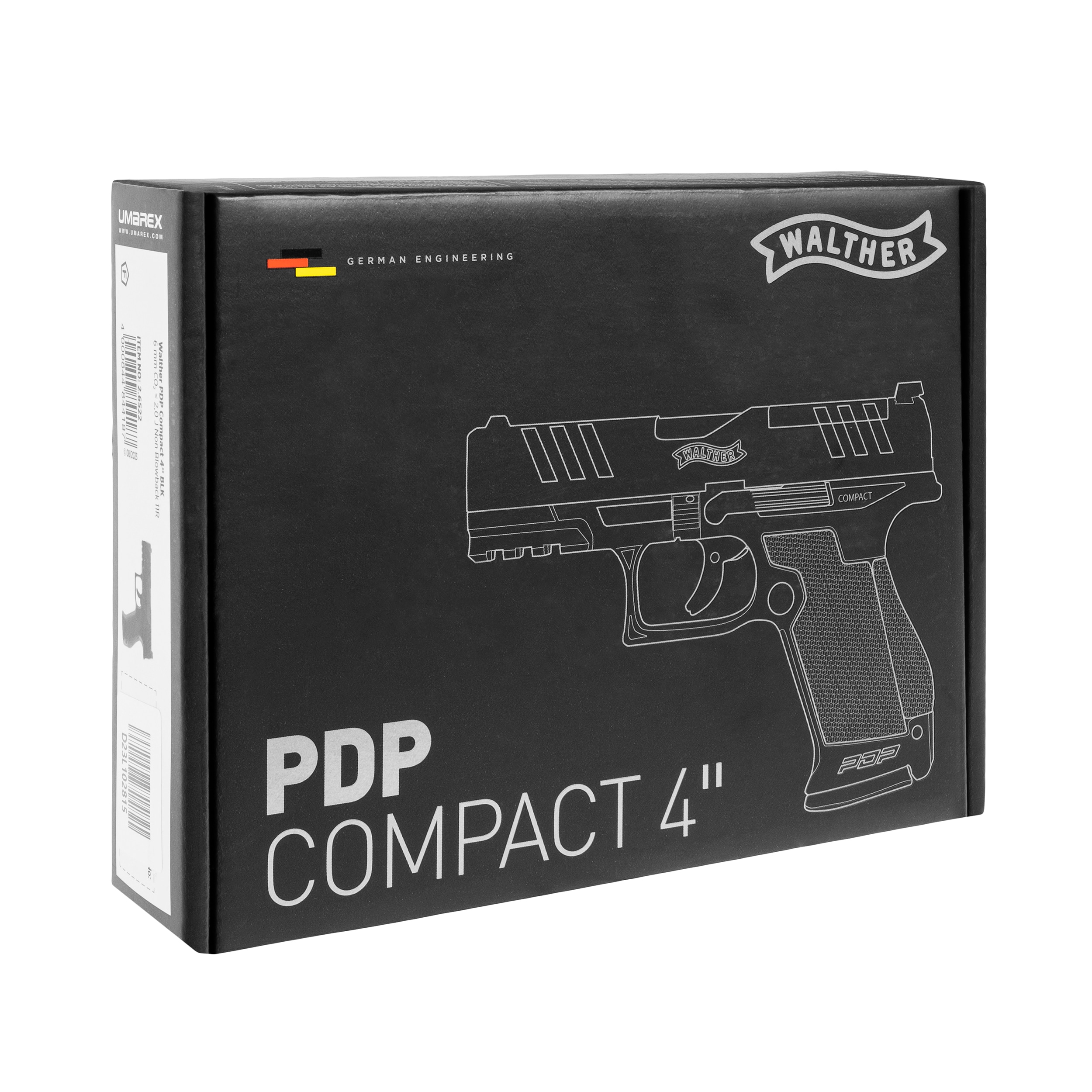 Pistolet ASG CO2 Walther PDP Compact 4