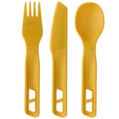 Zestaw sztućców Sea To Summit Passage Cutlery Set 3P - Arrowwood Yellow