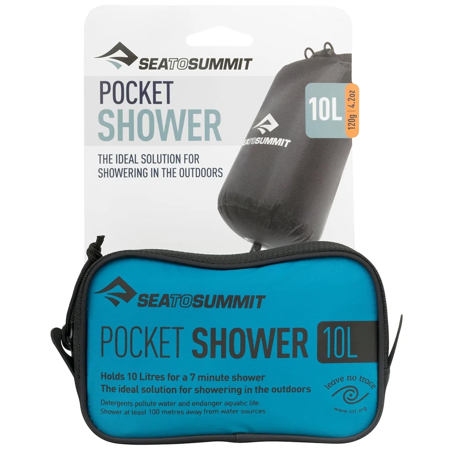 Сонячний туристичний душ Sea To Summit Pocket Shower - Black