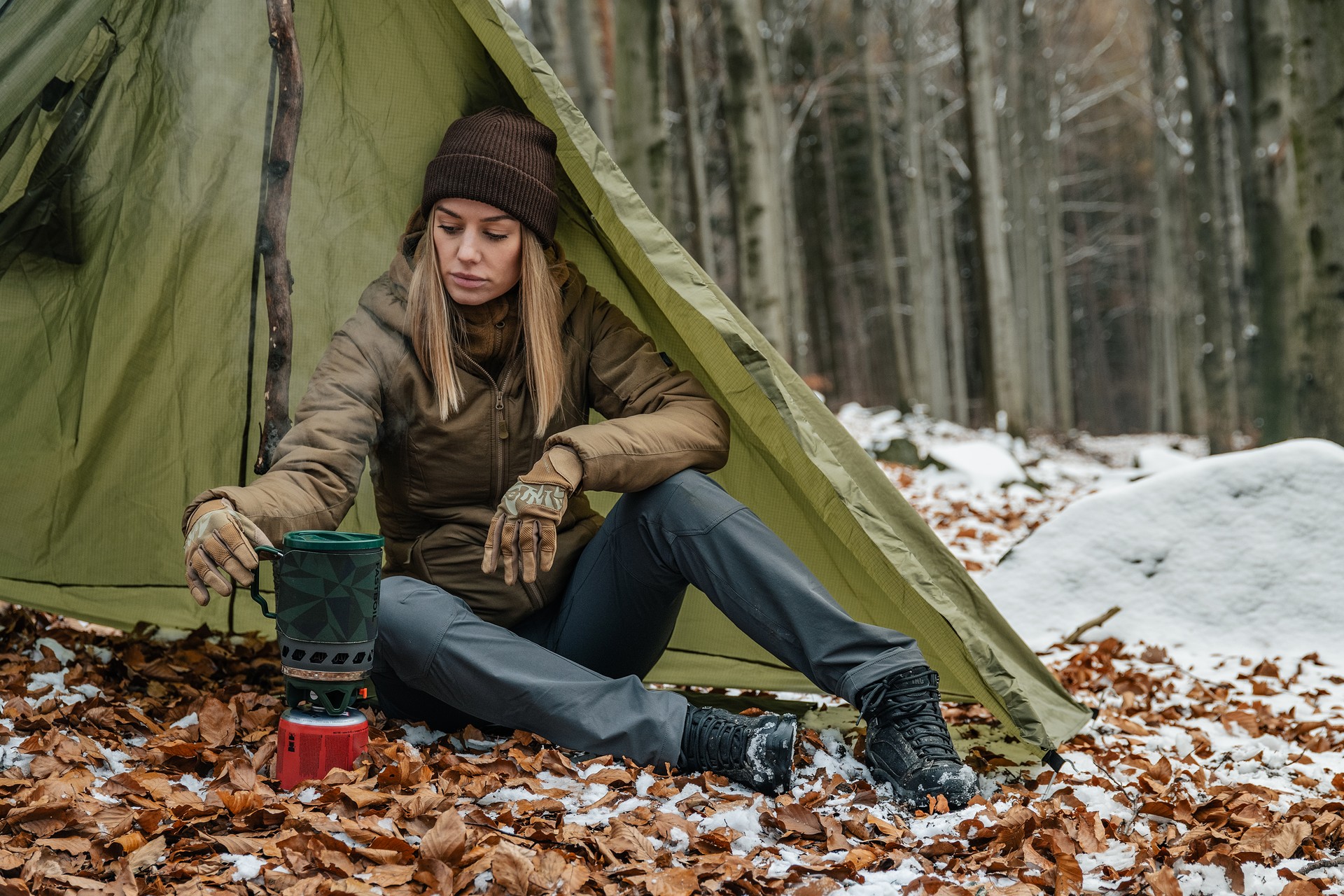 Spodnie damskie Helikon OTP VersaStretch - Shadow Grey