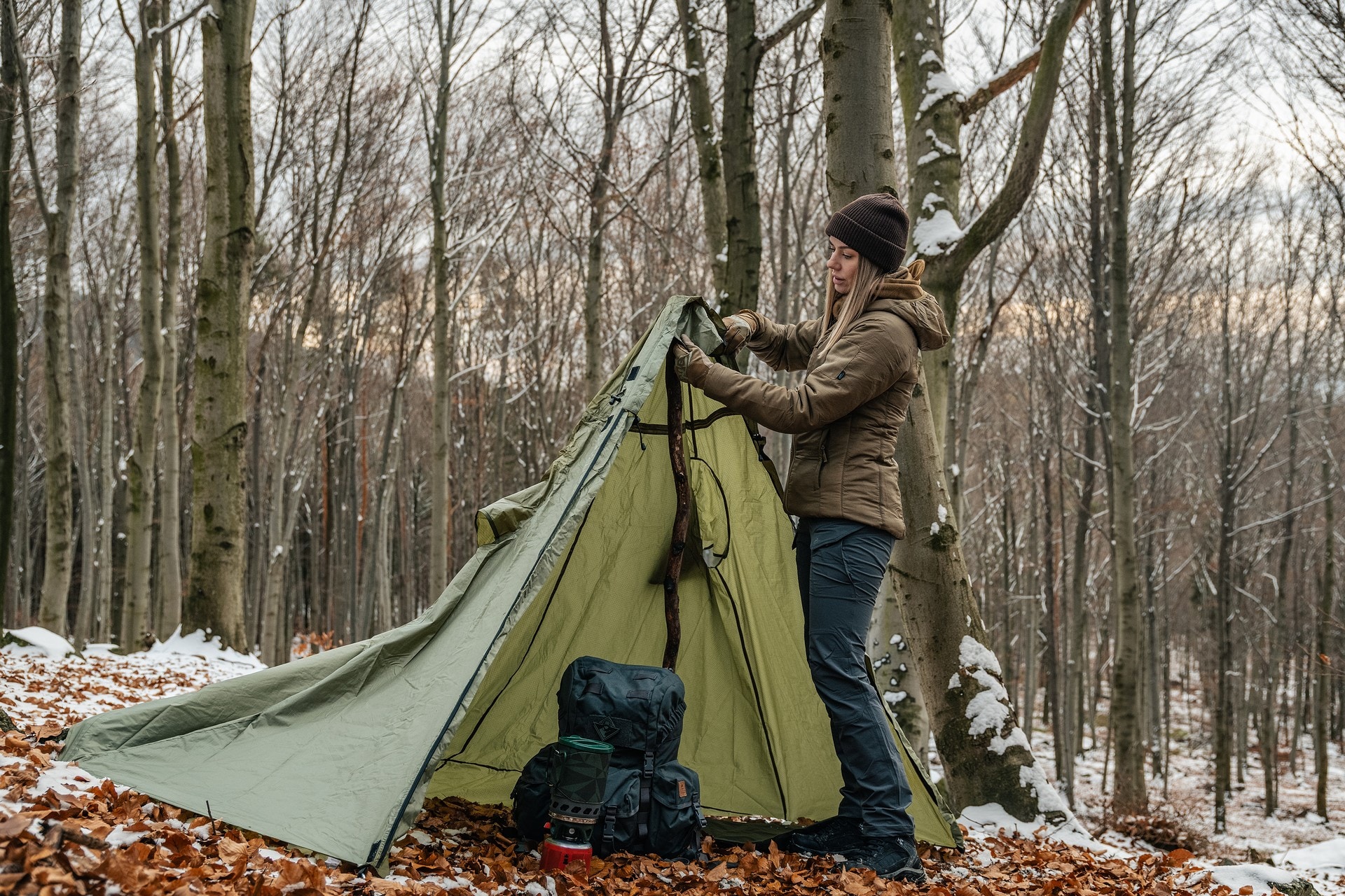 Spodnie damskie Helikon OTP VersaStretch - Shadow Grey