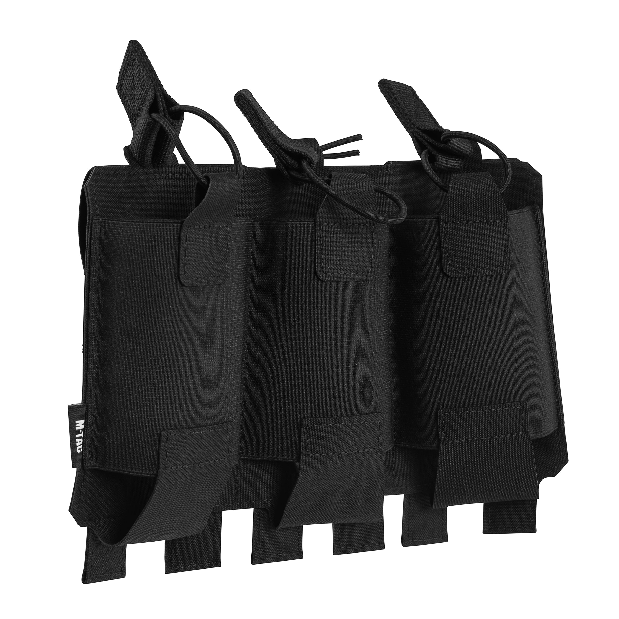 Ładownica elastyczna M-Tac Elite Laser Cut na 3 magazynki - Black