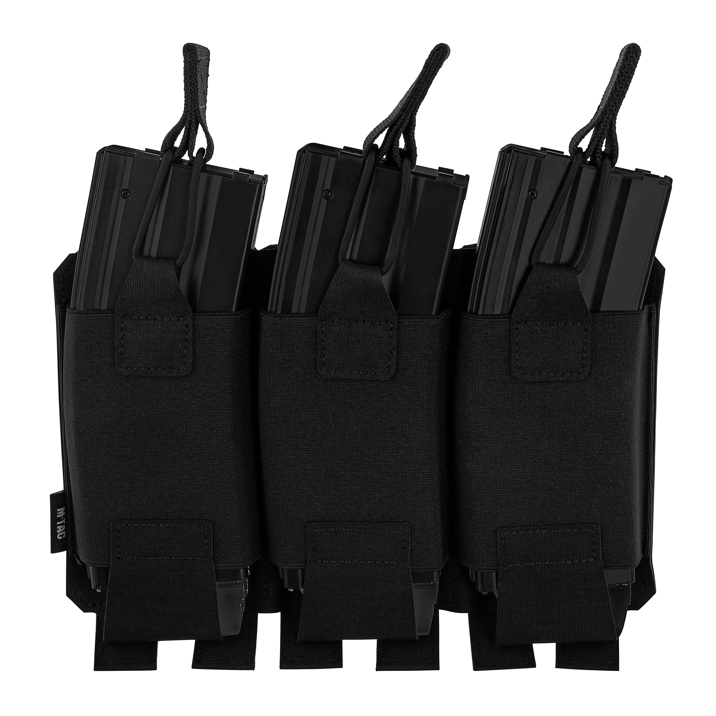 Ładownica elastyczna M-Tac Elite Laser Cut na 3 magazynki - Black