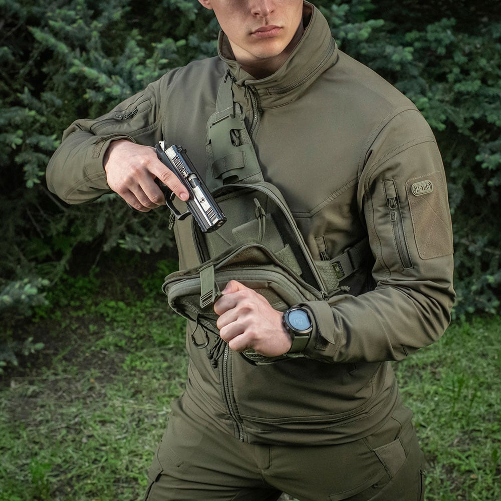 Torba na pistolet M-Tac Sling Pistol Bag Elite Hex - Ranger Green