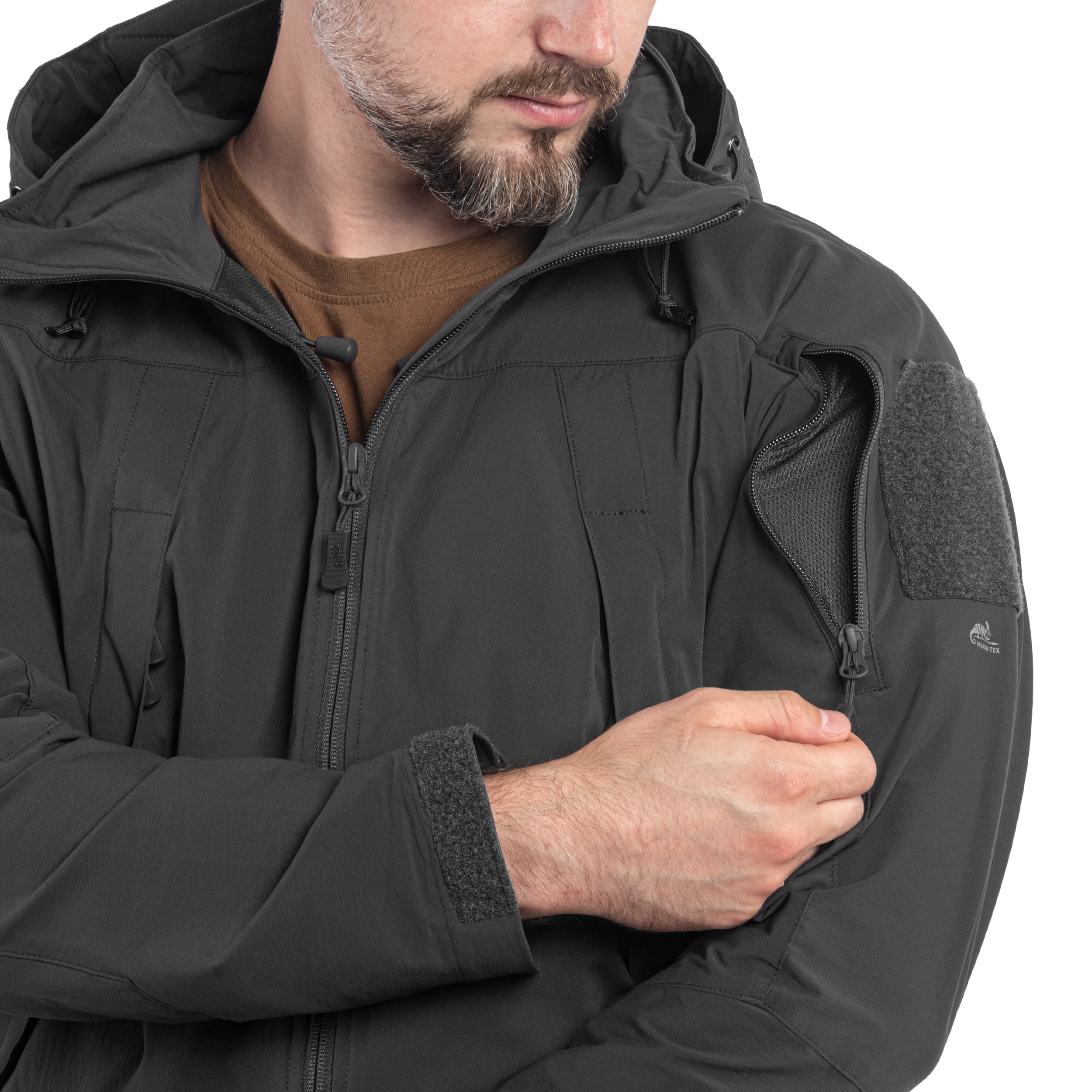 Kurtka Helikon-Tex Trooper StormStretch Softshell MK2 - Shadow Grey