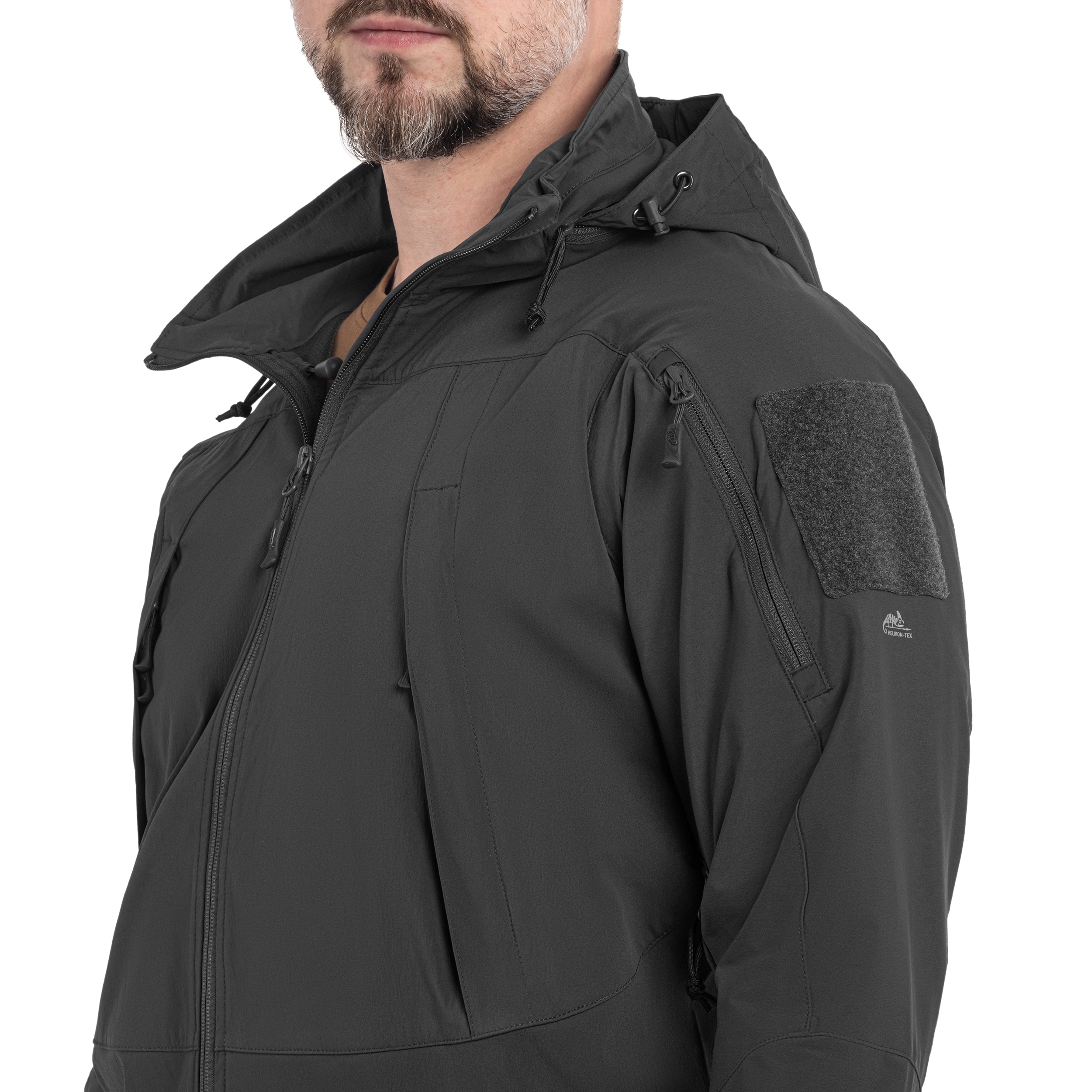 Kurtka Helikon-Tex Trooper StormStretch Softshell MK2 - Shadow Grey