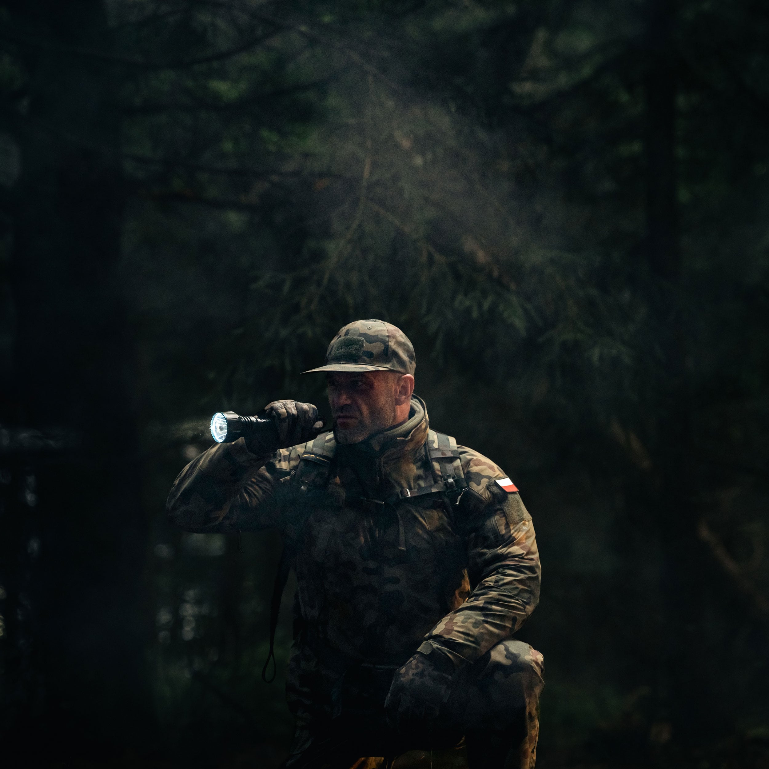 Kurtka Helikon-Tex Trooper StormStretch Softshell MK2 - wz.93 Pantera PL Woodland