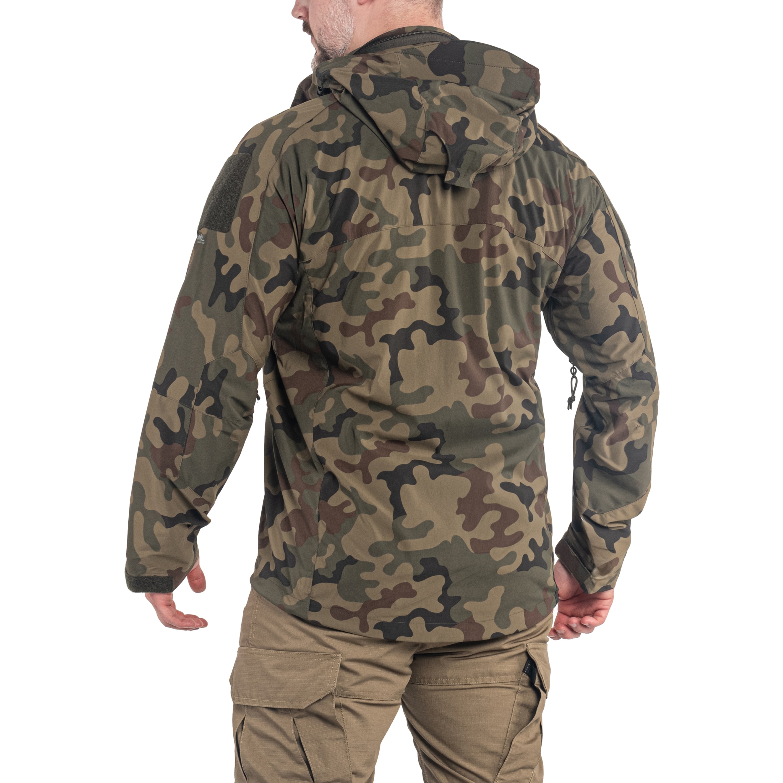 Kurtka Helikon-Tex Trooper StormStretch Softshell MK2 - wz.93 Pantera PL Woodland