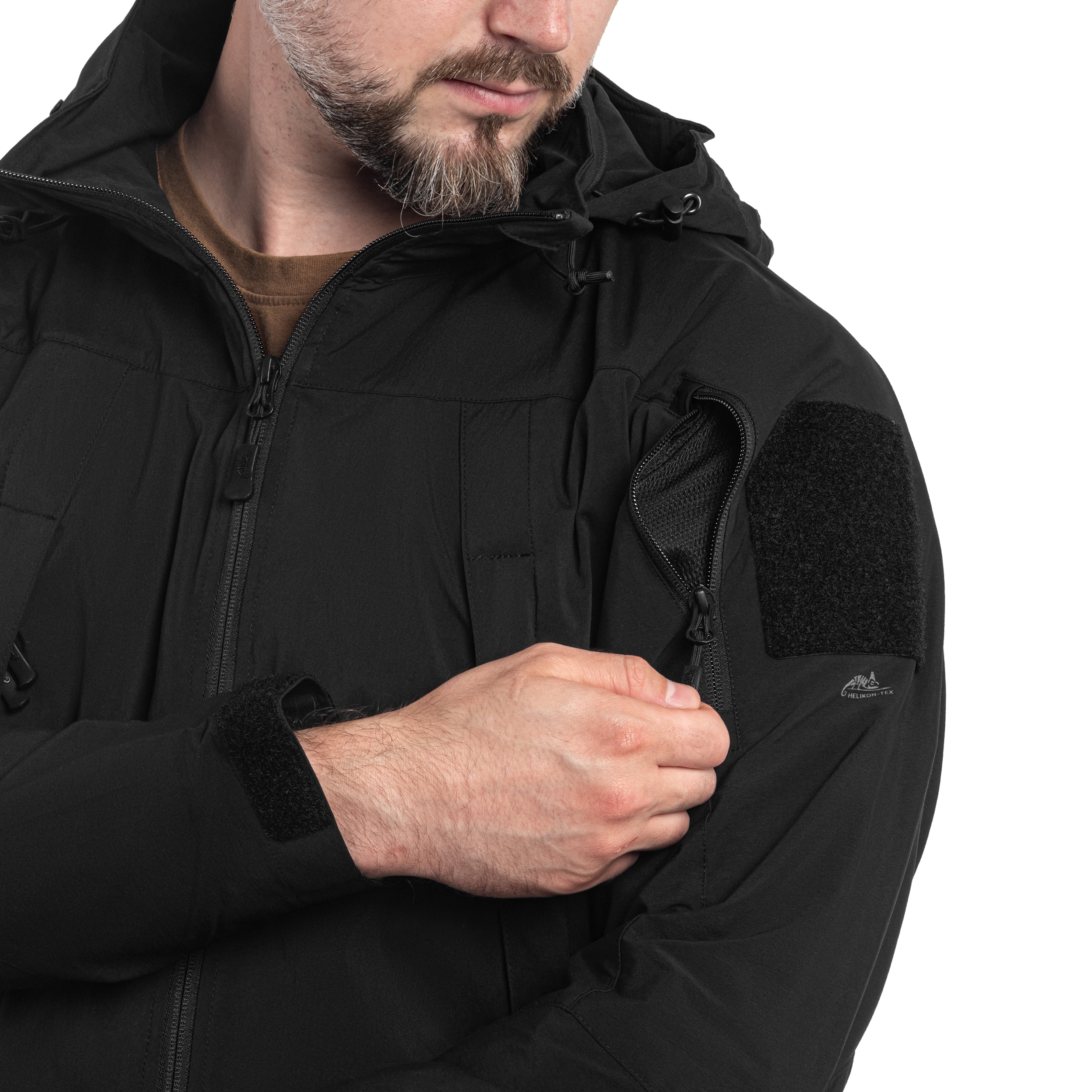 Куртка Helikon-Tex Trooper StormStretch Softshell MK2 - Black
