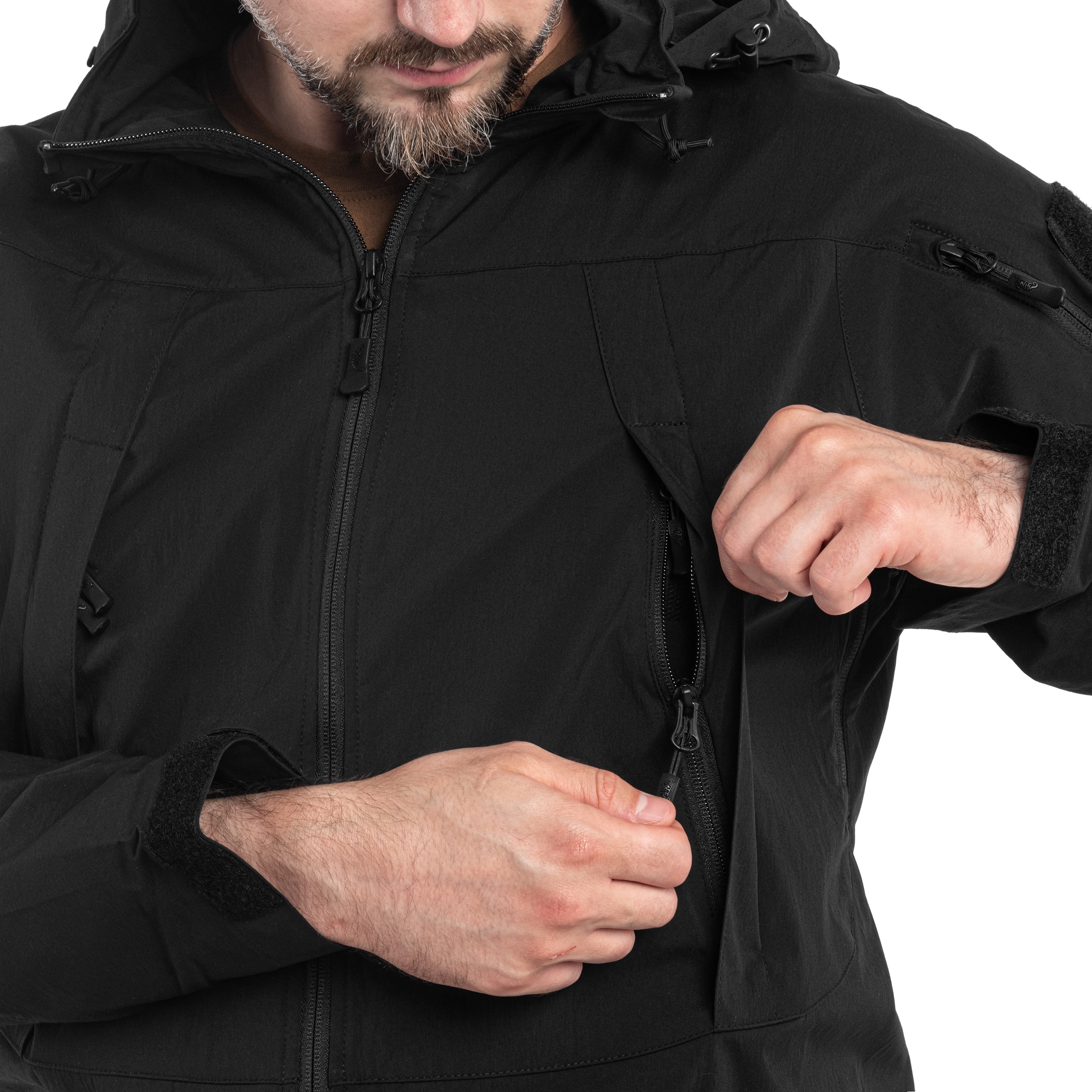 Куртка Helikon-Tex Trooper StormStretch Softshell MK2 - Black