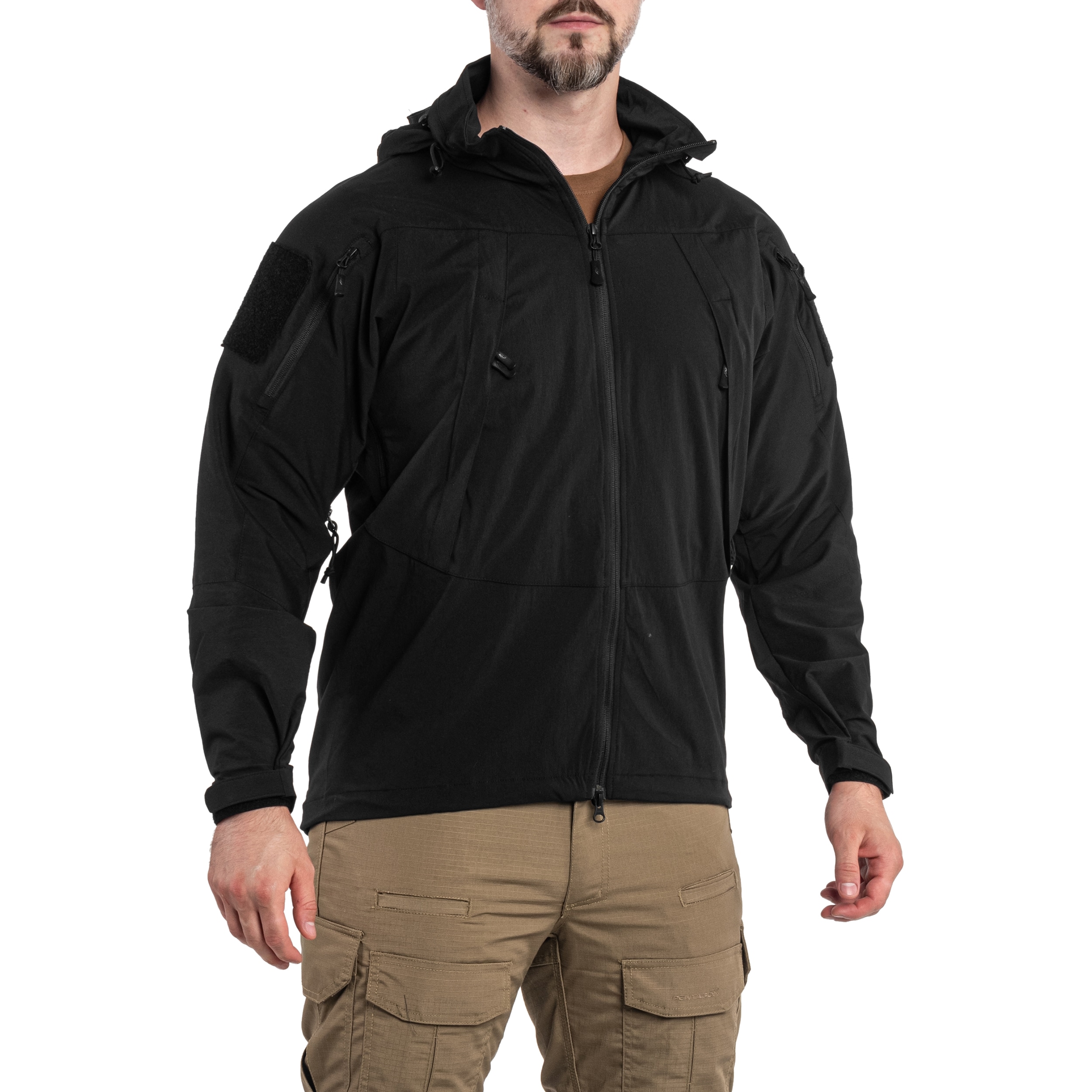 Kurtka Helikon Trooper StormStretch Softshell MK2 - Black